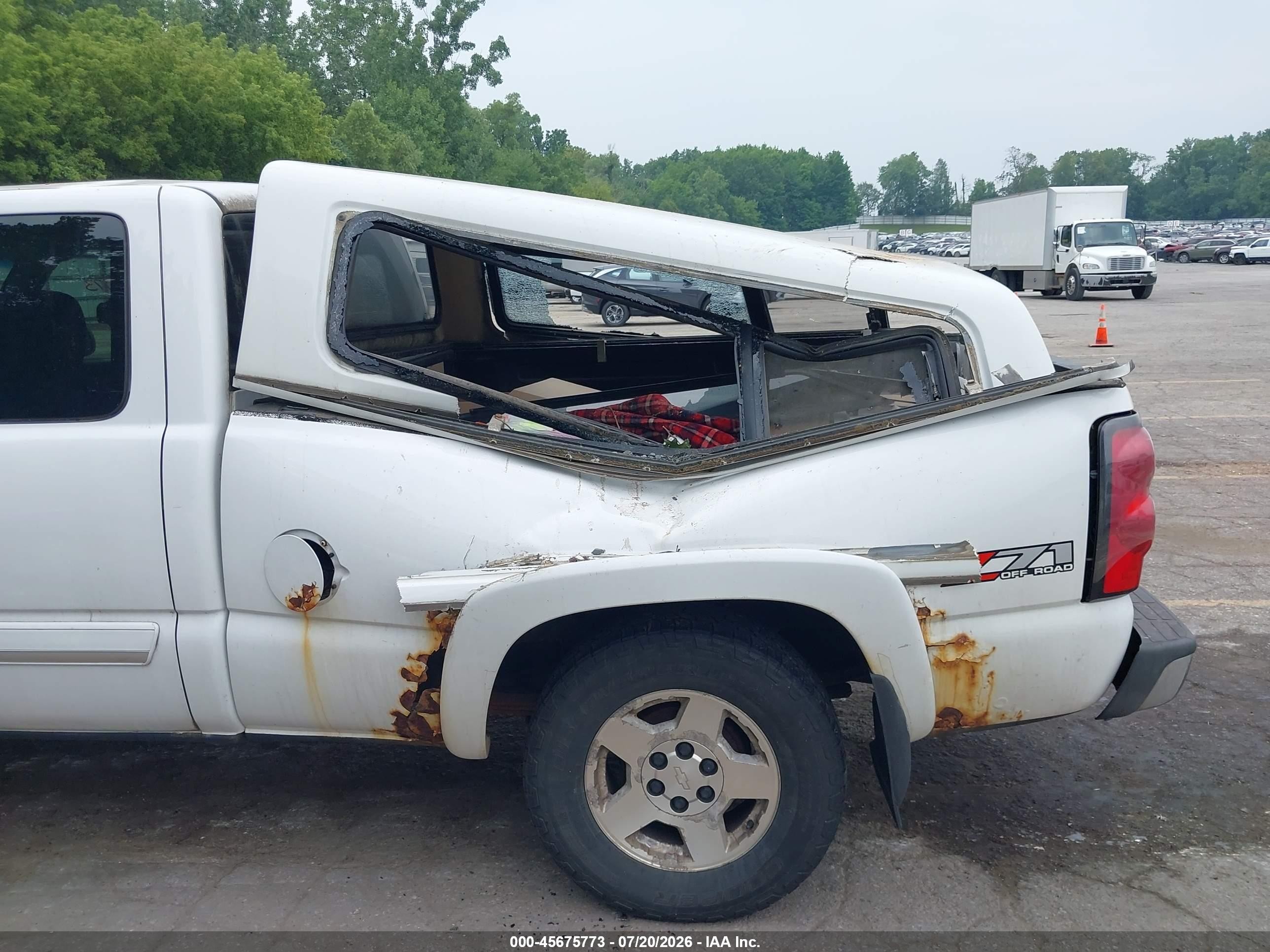 2006 Chevrolet Silverado 1500 Lt1 White vin: 1GCEK19Z26Z272352