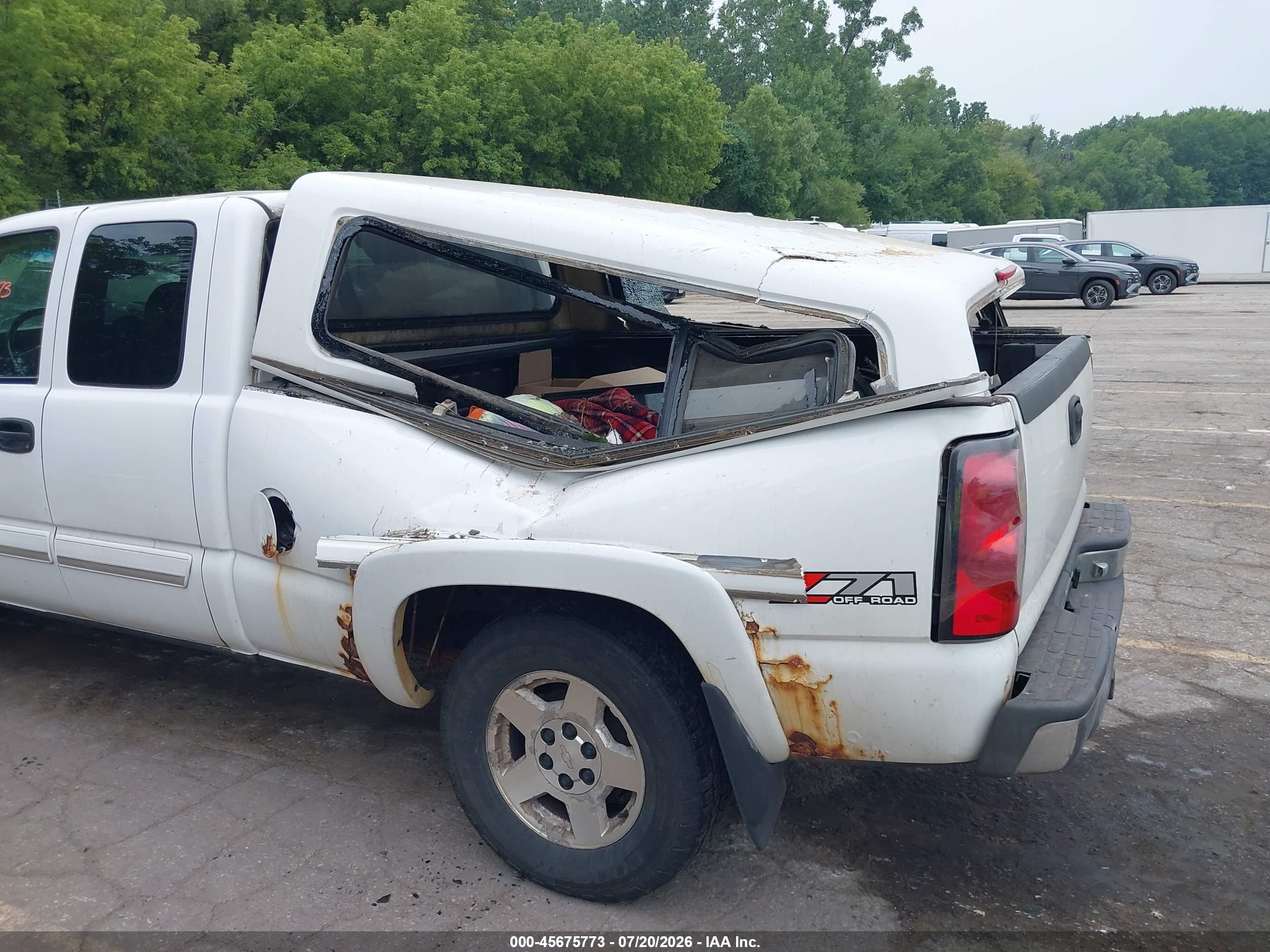 2006 Chevrolet Silverado 1500 Lt1 White vin: 1GCEK19Z26Z272352