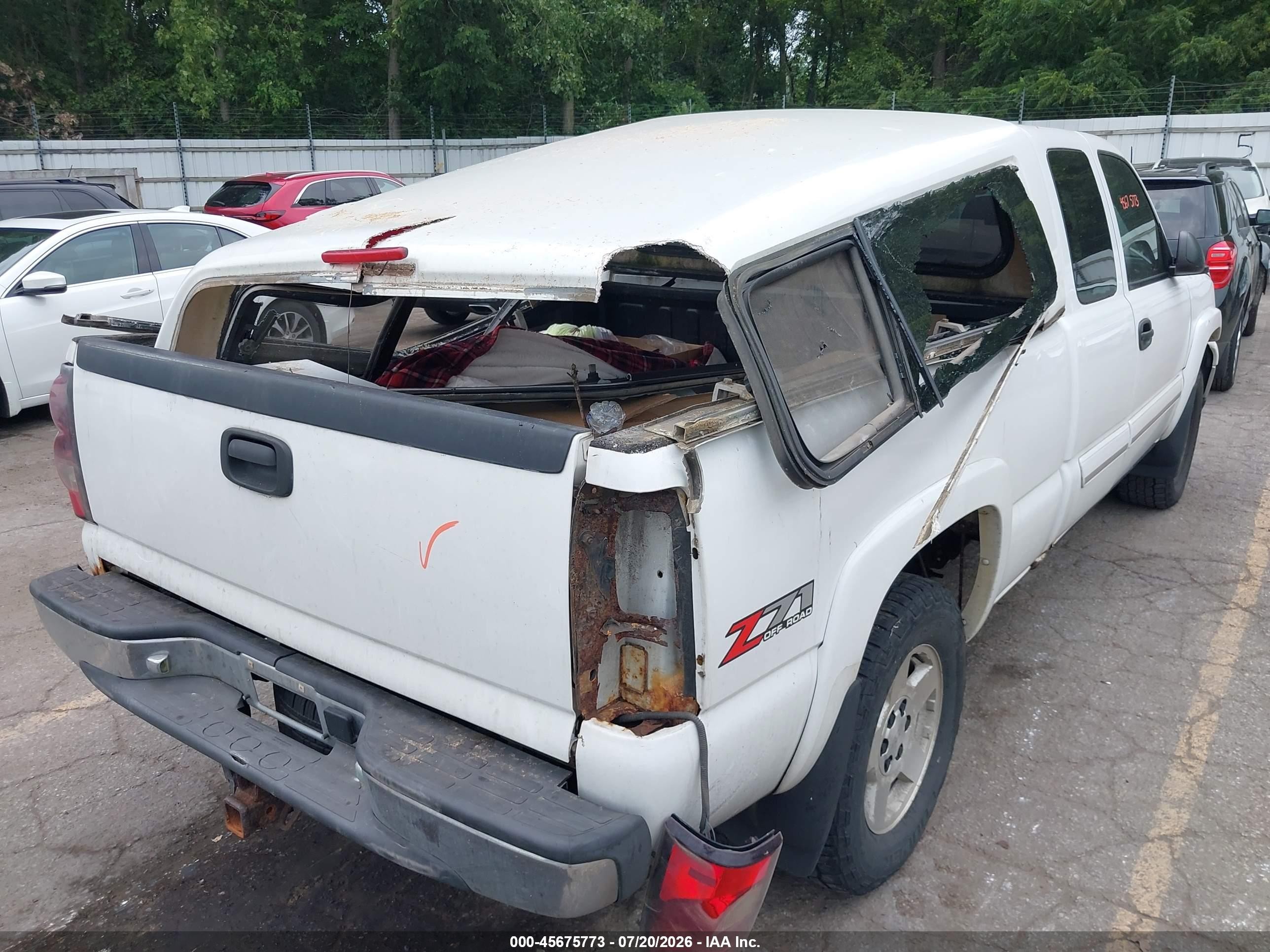 2006 Chevrolet Silverado 1500 Lt1 White vin: 1GCEK19Z26Z272352