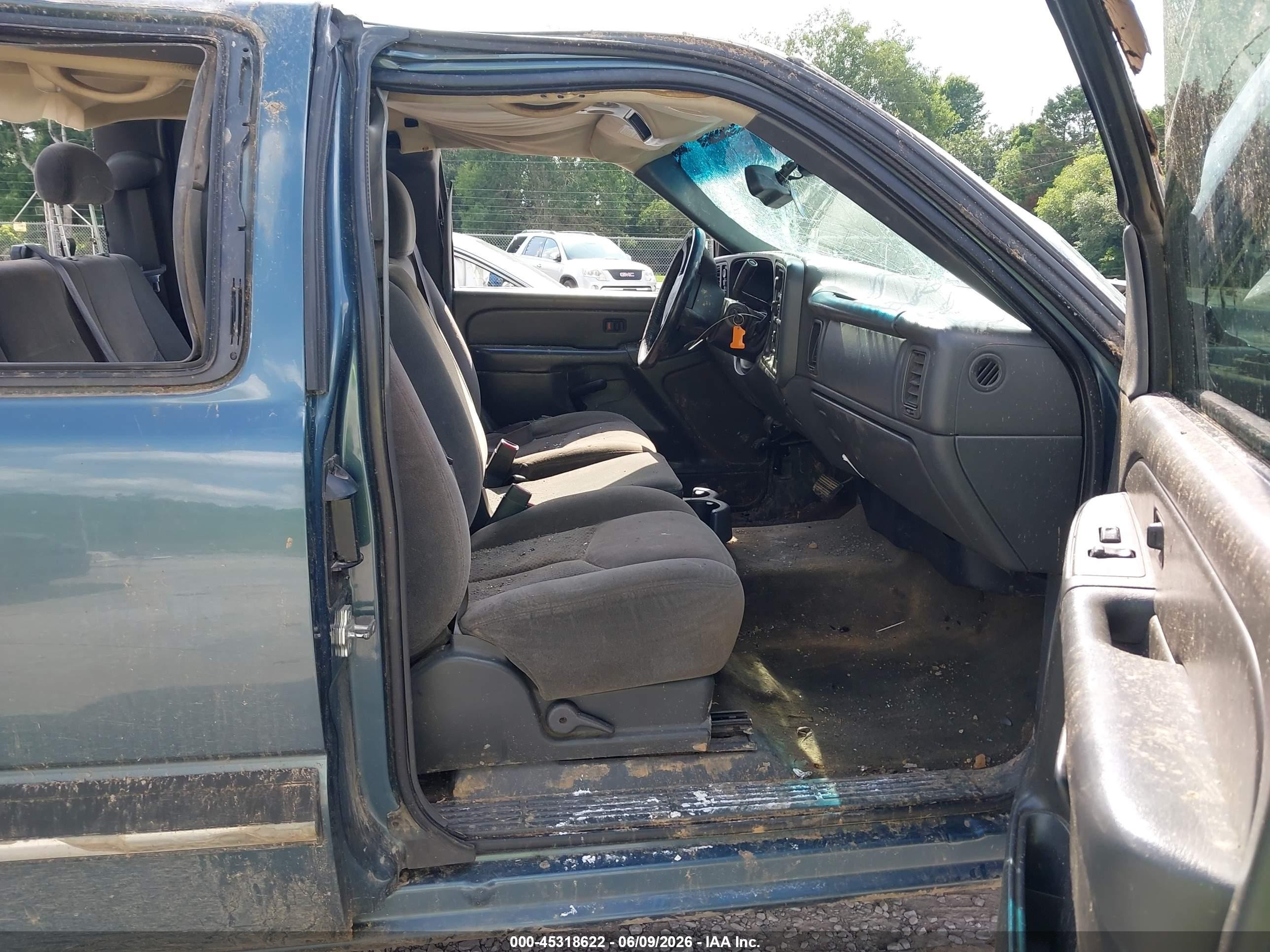 2007 Chevrolet Silverado 1500 Classic Lt1 Blue vin: 1GCEK19Z27Z193541