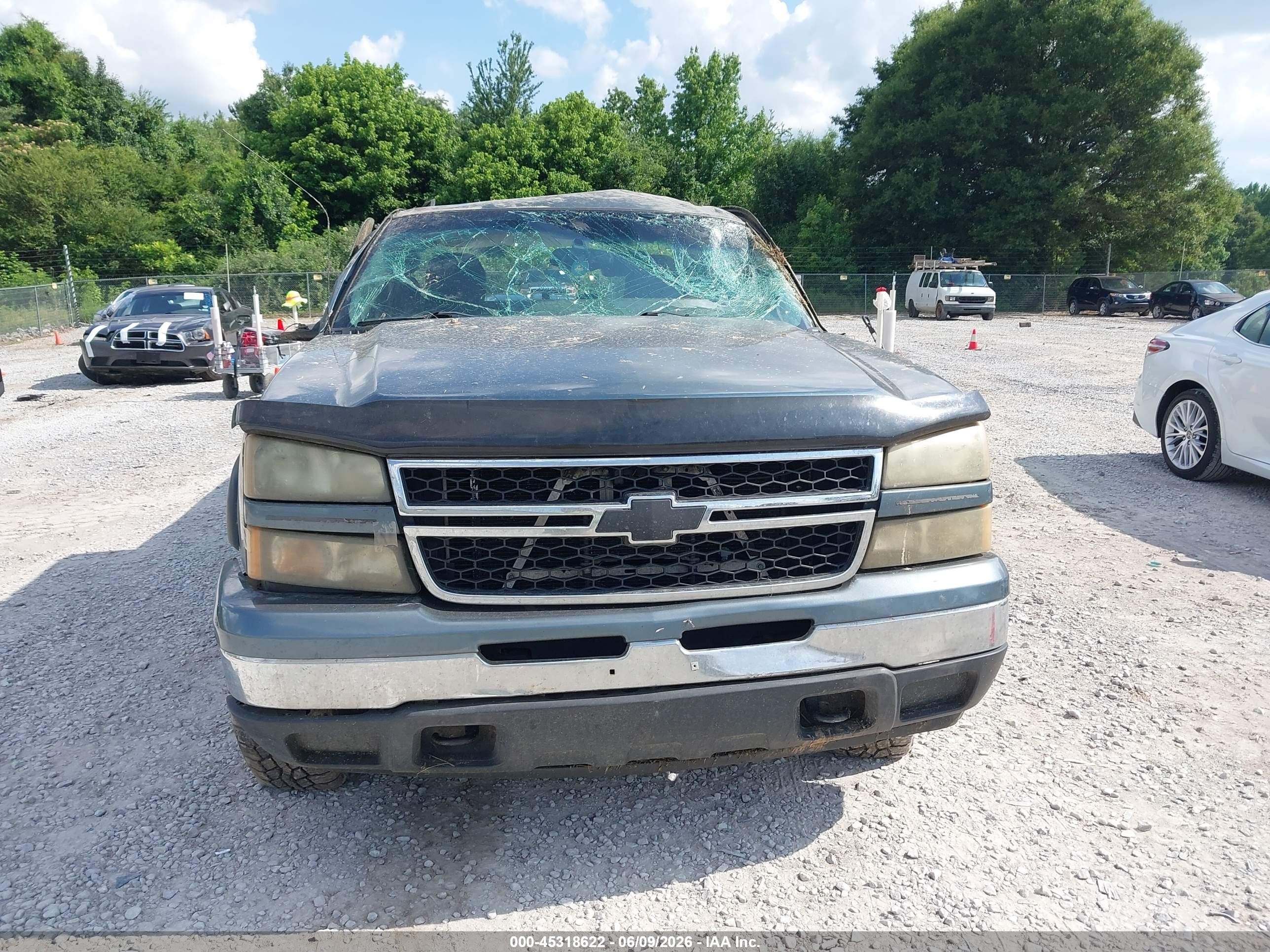 2007 Chevrolet Silverado 1500 Classic Lt1 Blue vin: 1GCEK19Z27Z193541