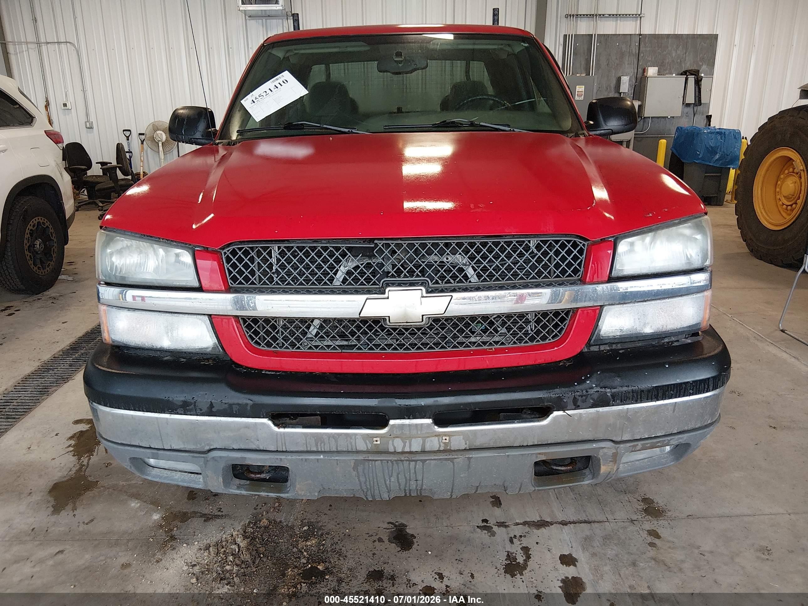 2005 Chevrolet Silverado 1500 Z71 Red vin: 1GCEK19Z35Z310041