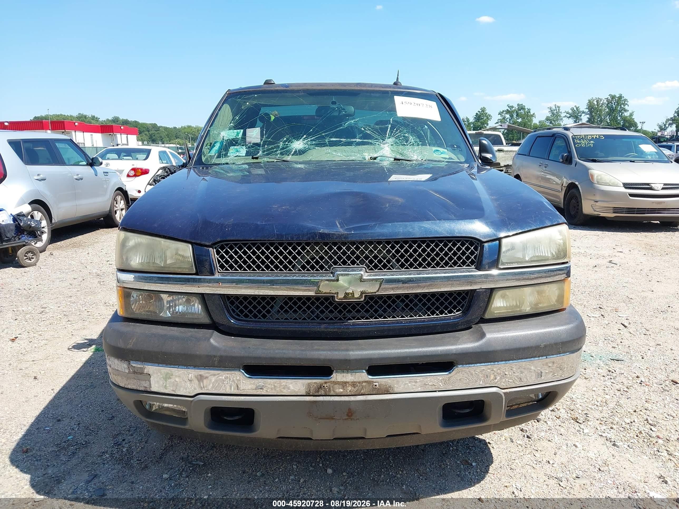 2005 Chevrolet Silverado 1500 Z71 Blue vin: 1GCEK19Z45Z178505