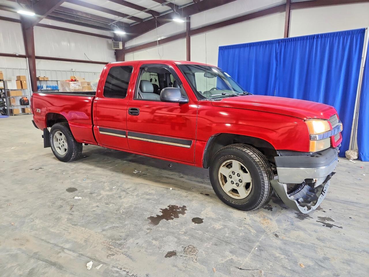 2005 Chevrolet Silverado K1500 Красный vin: 1GCEK19Z55Z124792