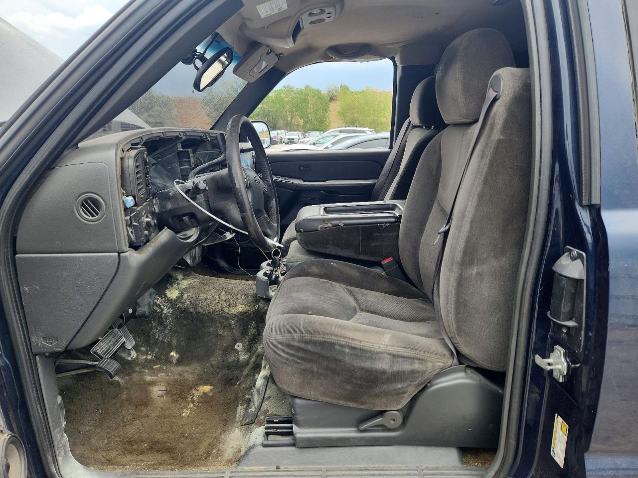 2005 Chevrolet Silverado K1500 Blue vin: 1GCEK19Z55Z244933