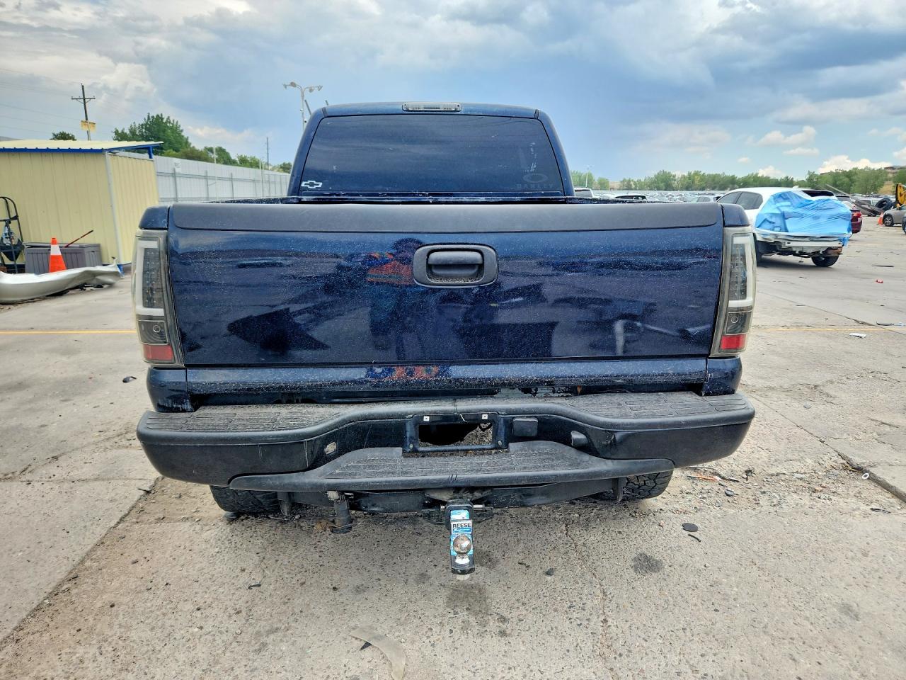 2005 Chevrolet Silverado K1500 Blue vin: 1GCEK19Z55Z244933