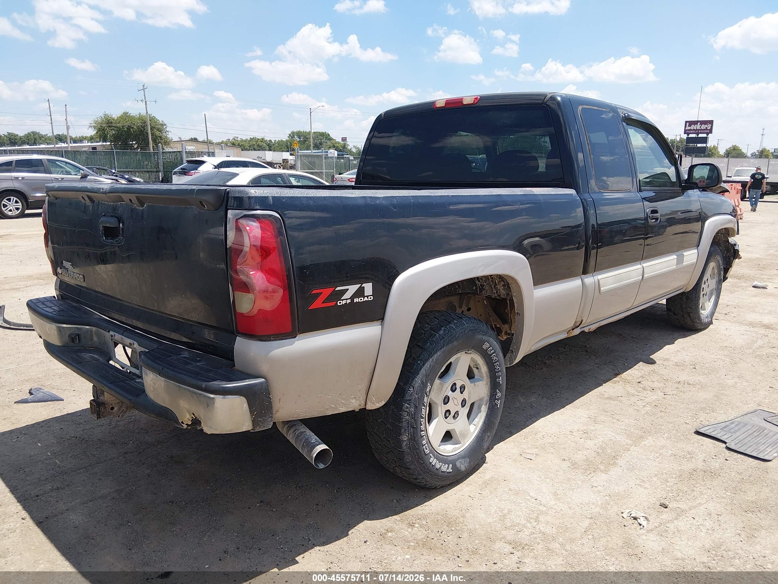 2006 Chevrolet Silverado 1500 Lt1 Black vin: 1GCEK19Z56Z159138