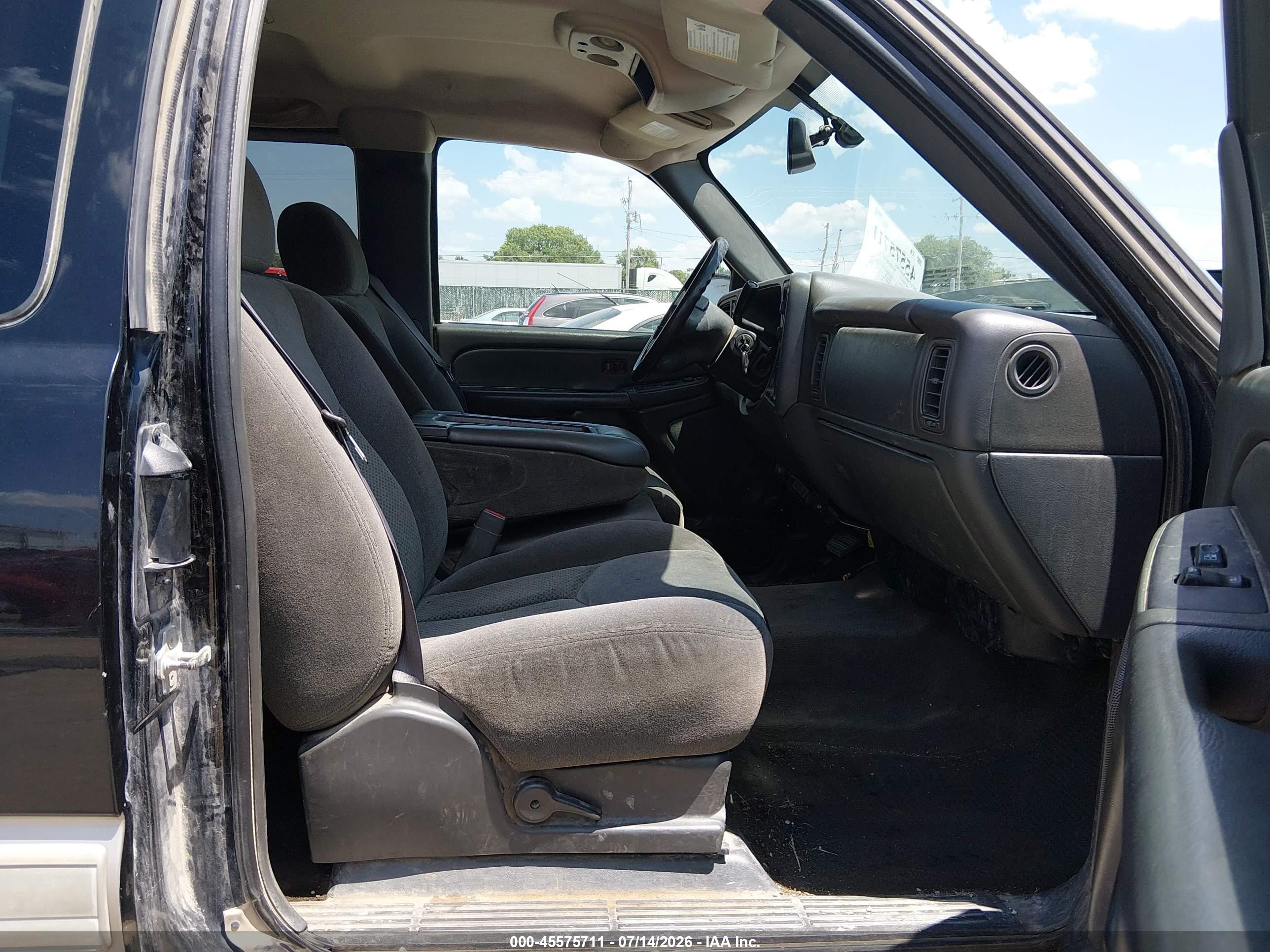 2006 Chevrolet Silverado 1500 Lt1 Black vin: 1GCEK19Z56Z159138