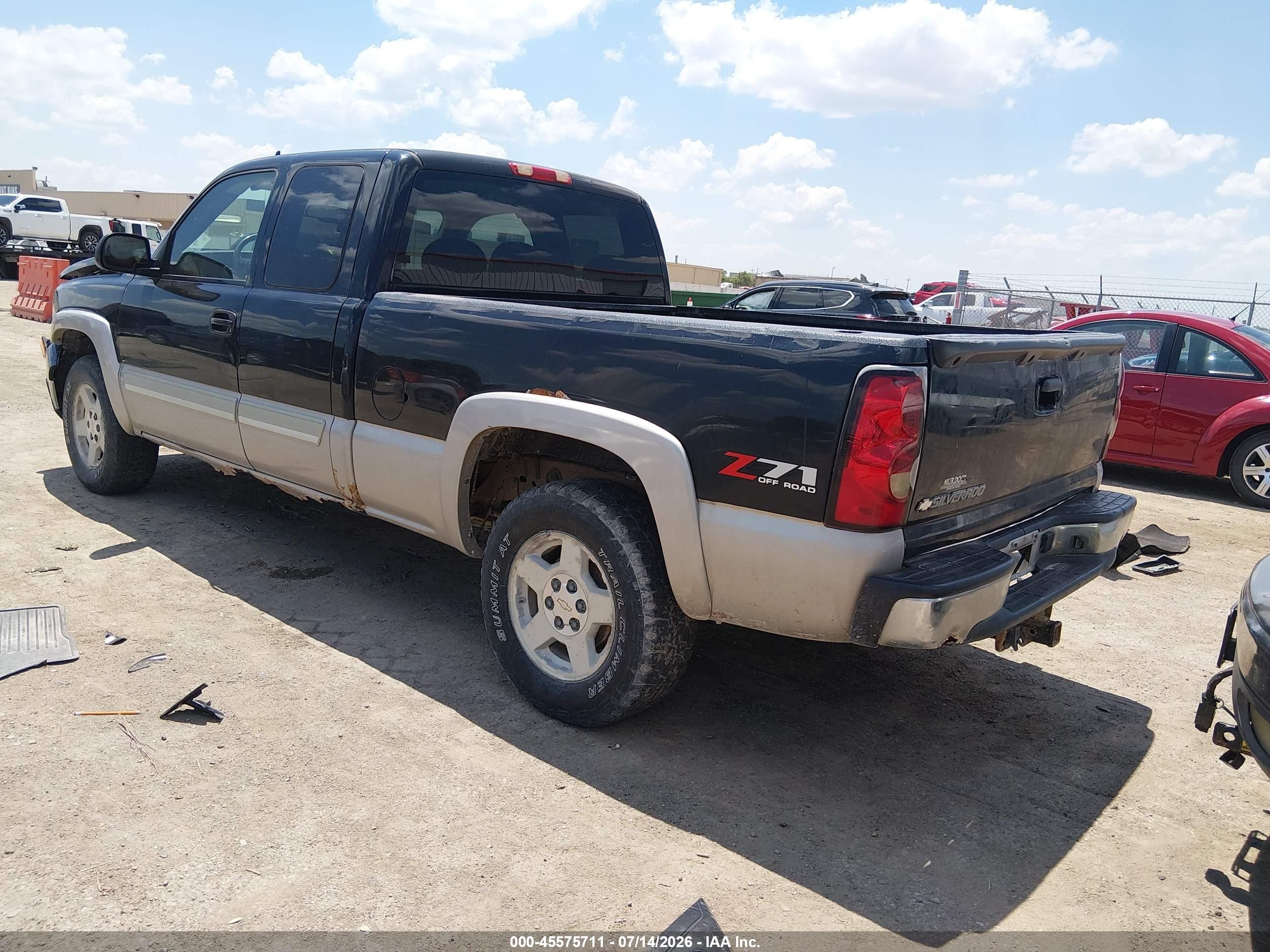 2006 Chevrolet Silverado 1500 Lt1 Black vin: 1GCEK19Z56Z159138