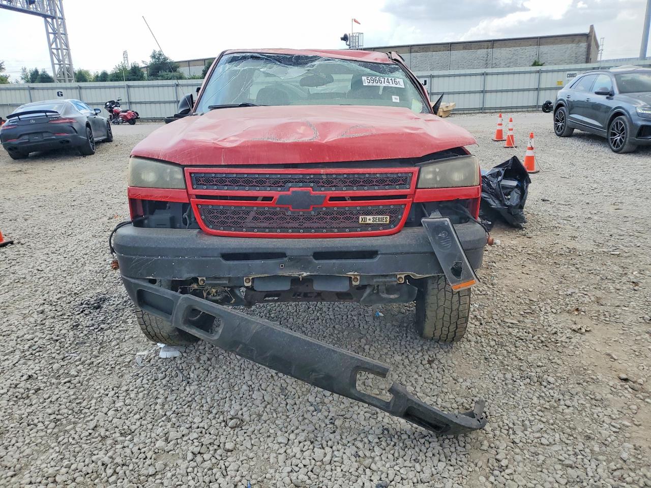 2006 Chevrolet Silverado K1500 Red vin: 1GCEK19Z56Z184928