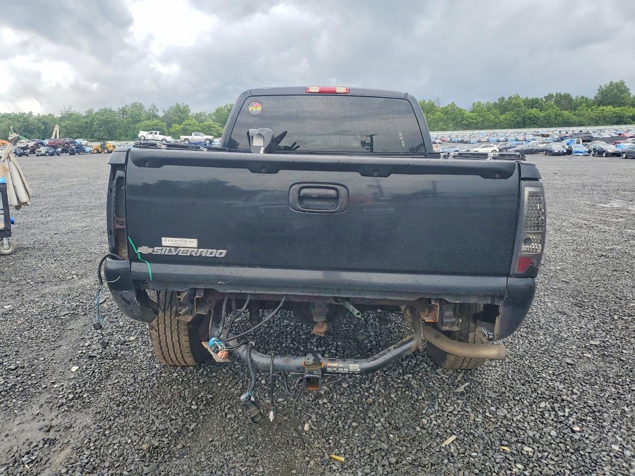 2007 Chevrolet Silverado K1500 Classic Black vin: 1GCEK19Z57E150738