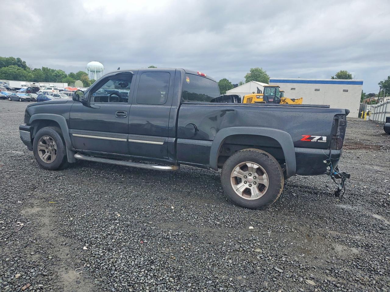 2007 Chevrolet Silverado K1500 Classic Black vin: 1GCEK19Z57E150738