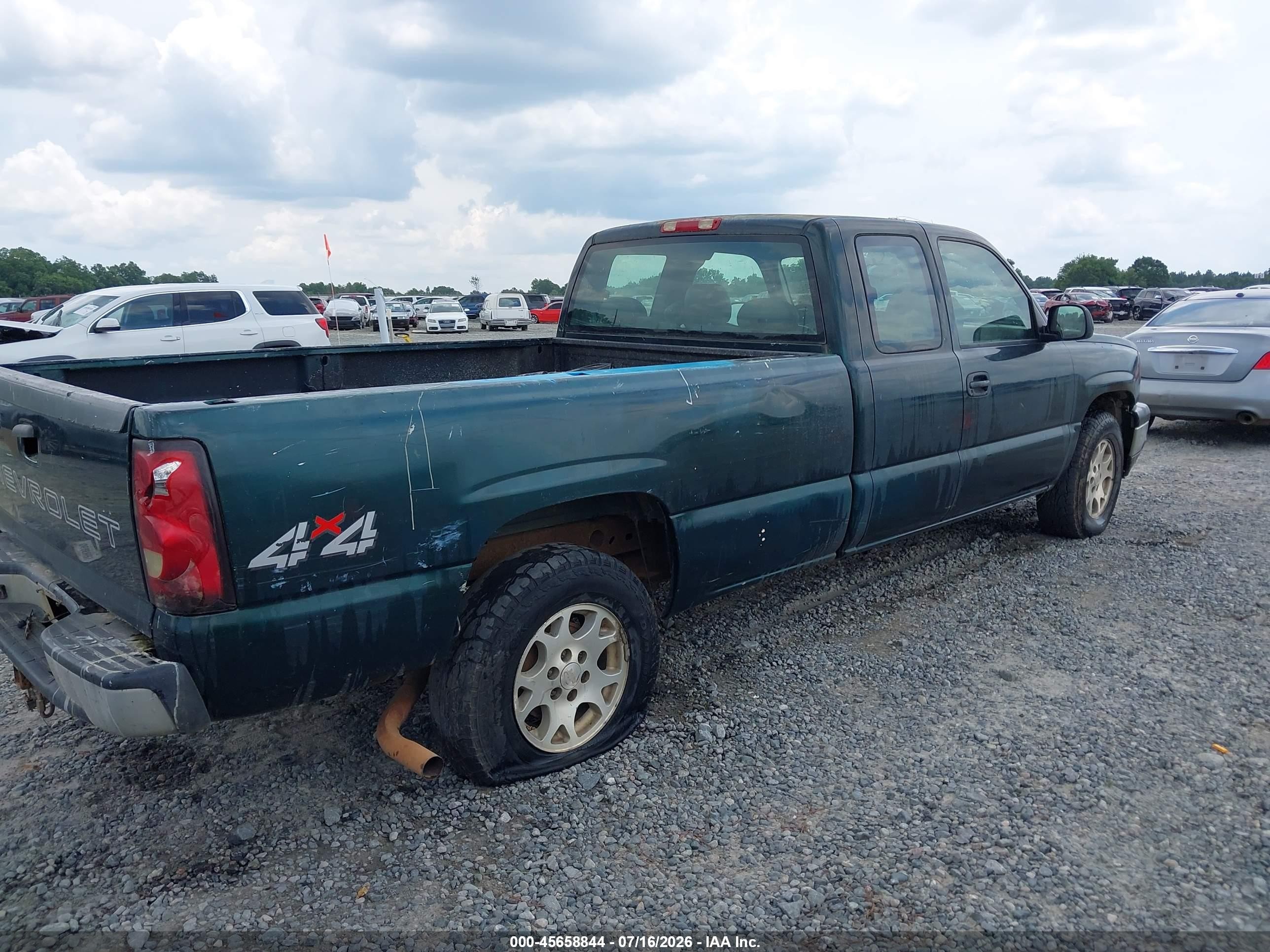 2006 Chevrolet Silverado 1500 Work Truck Green vin: 1GCEK19Z66E192480