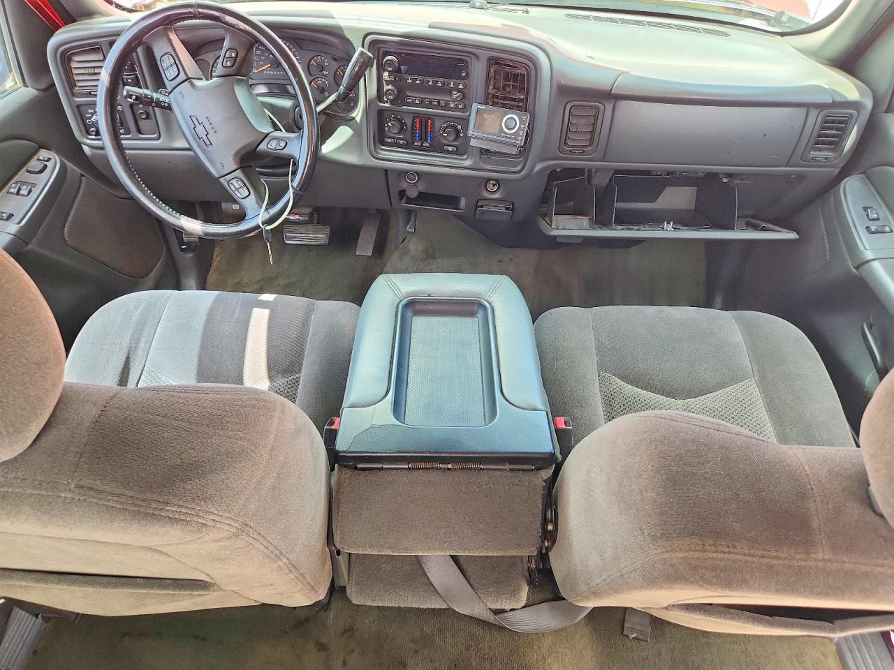 2006 Chevrolet Silverado K1500 Red vin: 1GCEK19Z66Z297108
