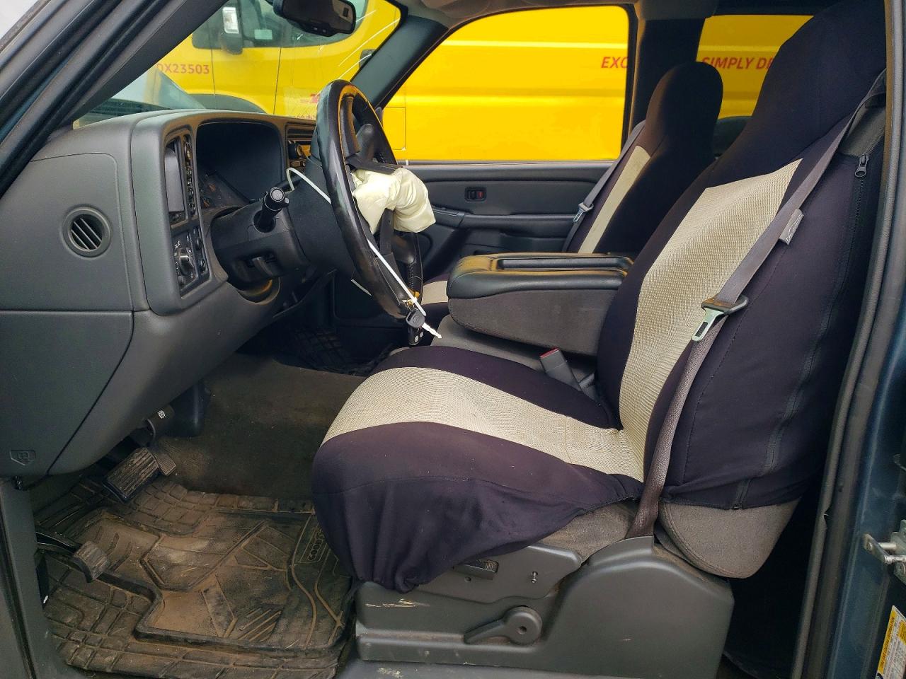 2007 Chevrolet Silverado K1500 Classic Gray vin: 1GCEK19Z77Z203366