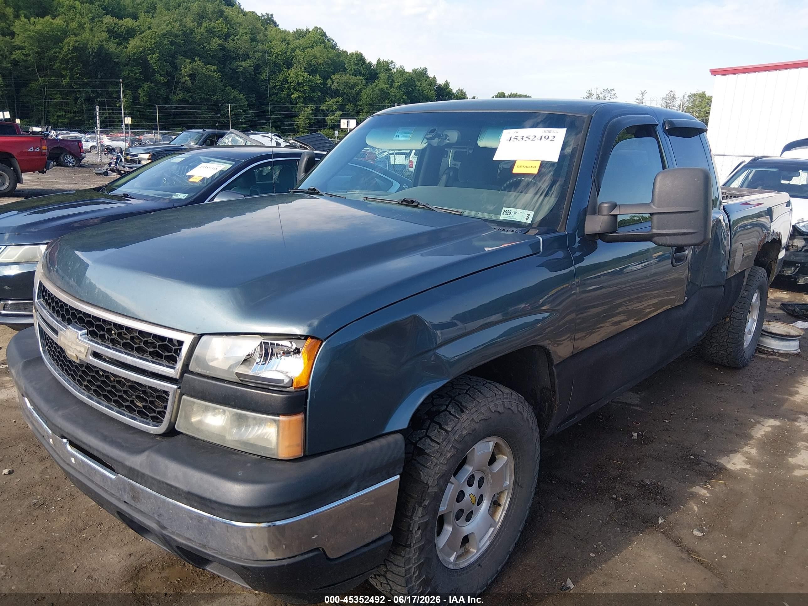 2007 Chevrolet Silverado 1500 Classic Work Truck Light Blue vin: 1GCEK19Z87Z113949