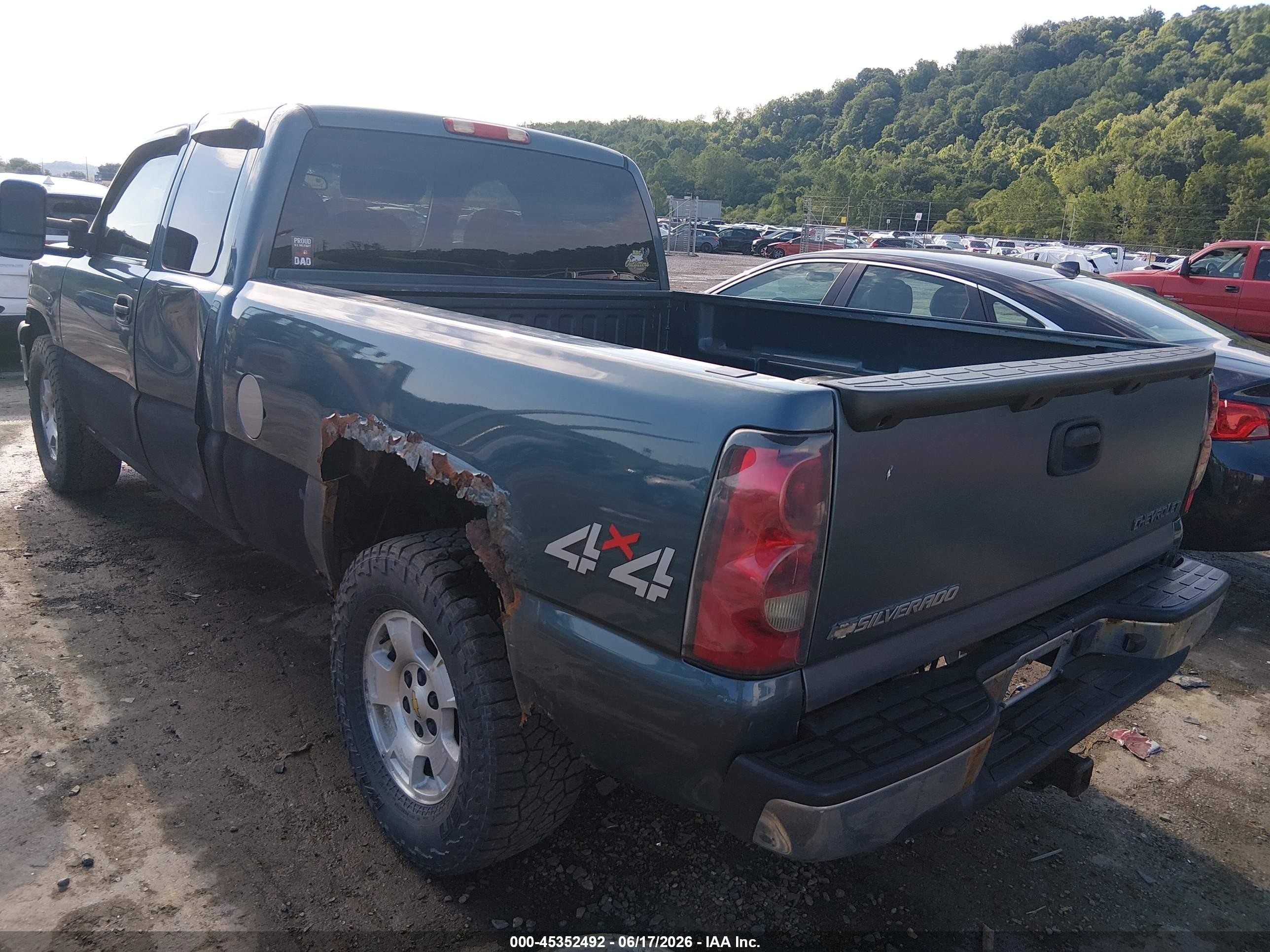 2007 Chevrolet Silverado 1500 Classic Work Truck Light Blue vin: 1GCEK19Z87Z113949