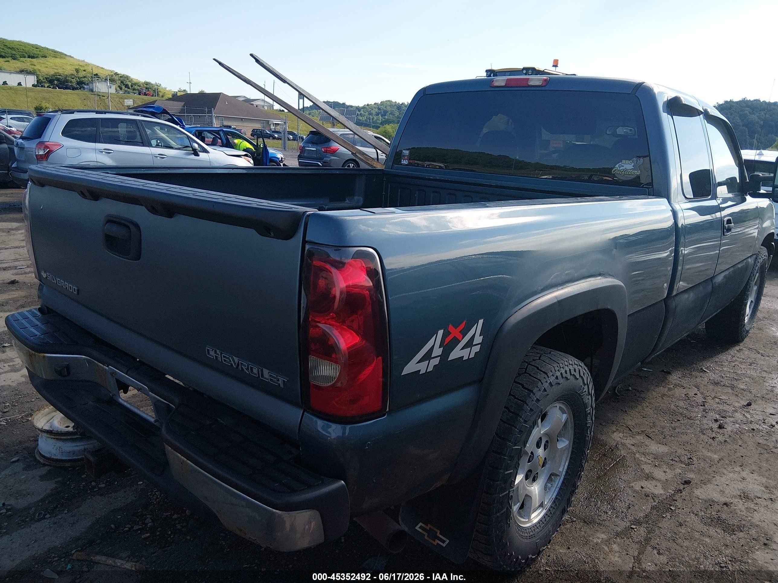 2007 Chevrolet Silverado 1500 Classic Work Truck Light Blue vin: 1GCEK19Z87Z113949