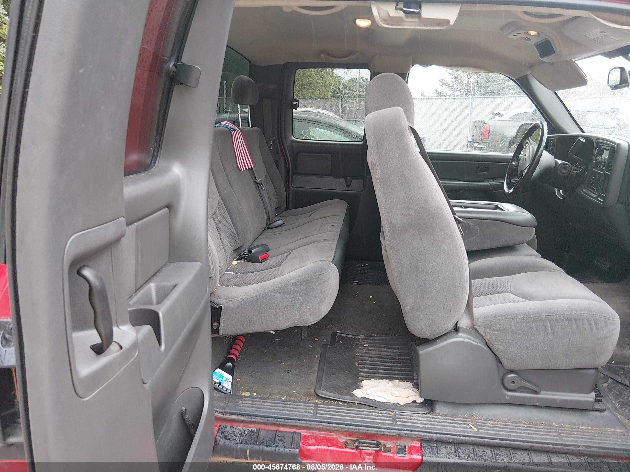 2007 Chevrolet Silverado 1500 Classic Lt1 Red vin: 1GCEK19Z87Z144327