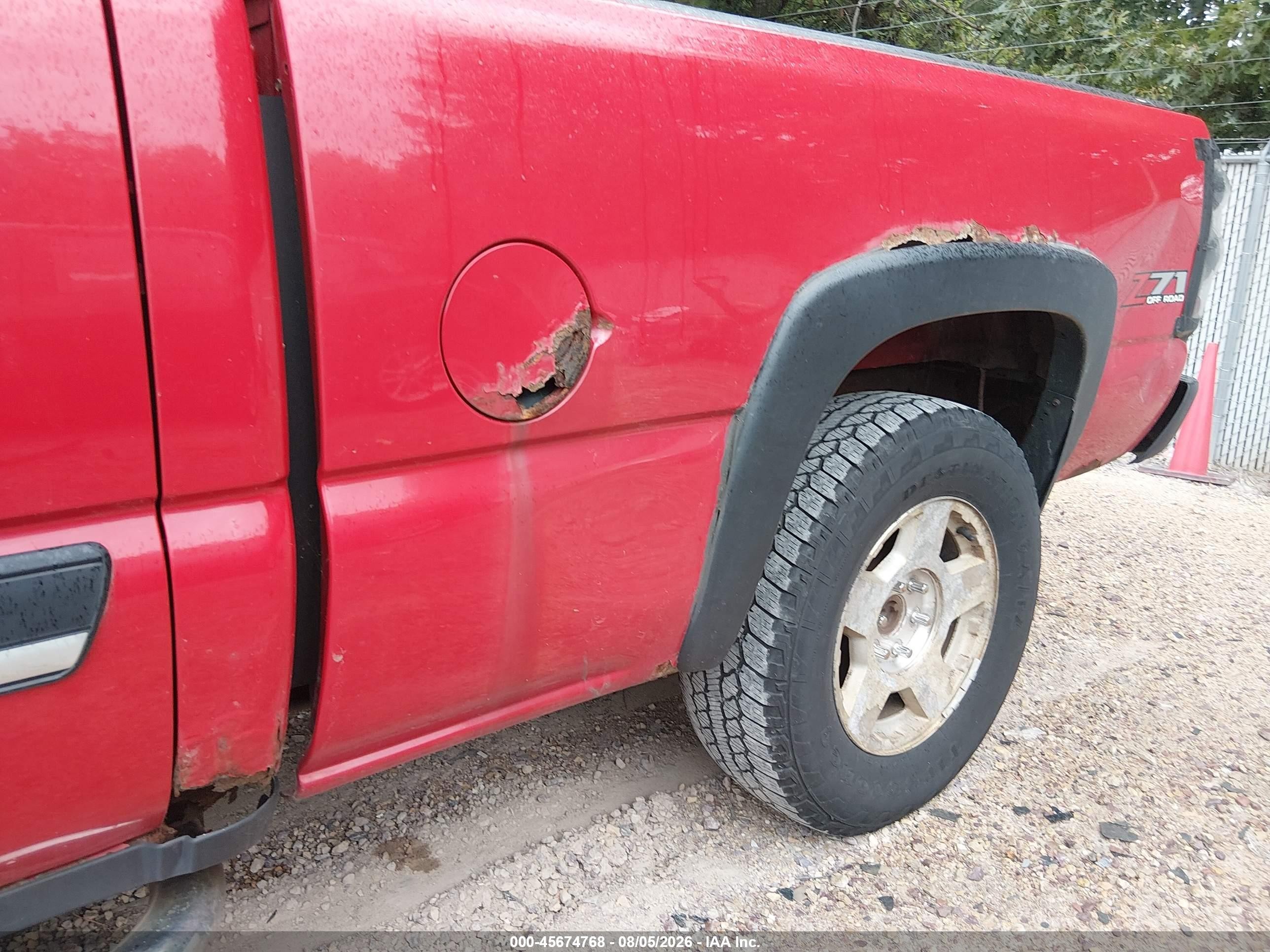 2007 Chevrolet Silverado 1500 Classic Lt1 Red vin: 1GCEK19Z87Z144327