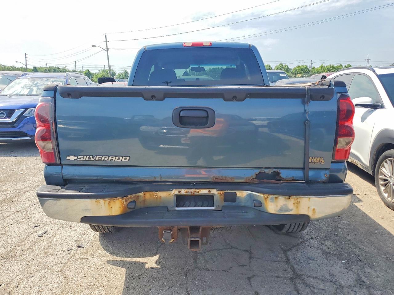 2007 Chevrolet Silverado K1500 Classic Blue vin: 1GCEK19Z97Z101096