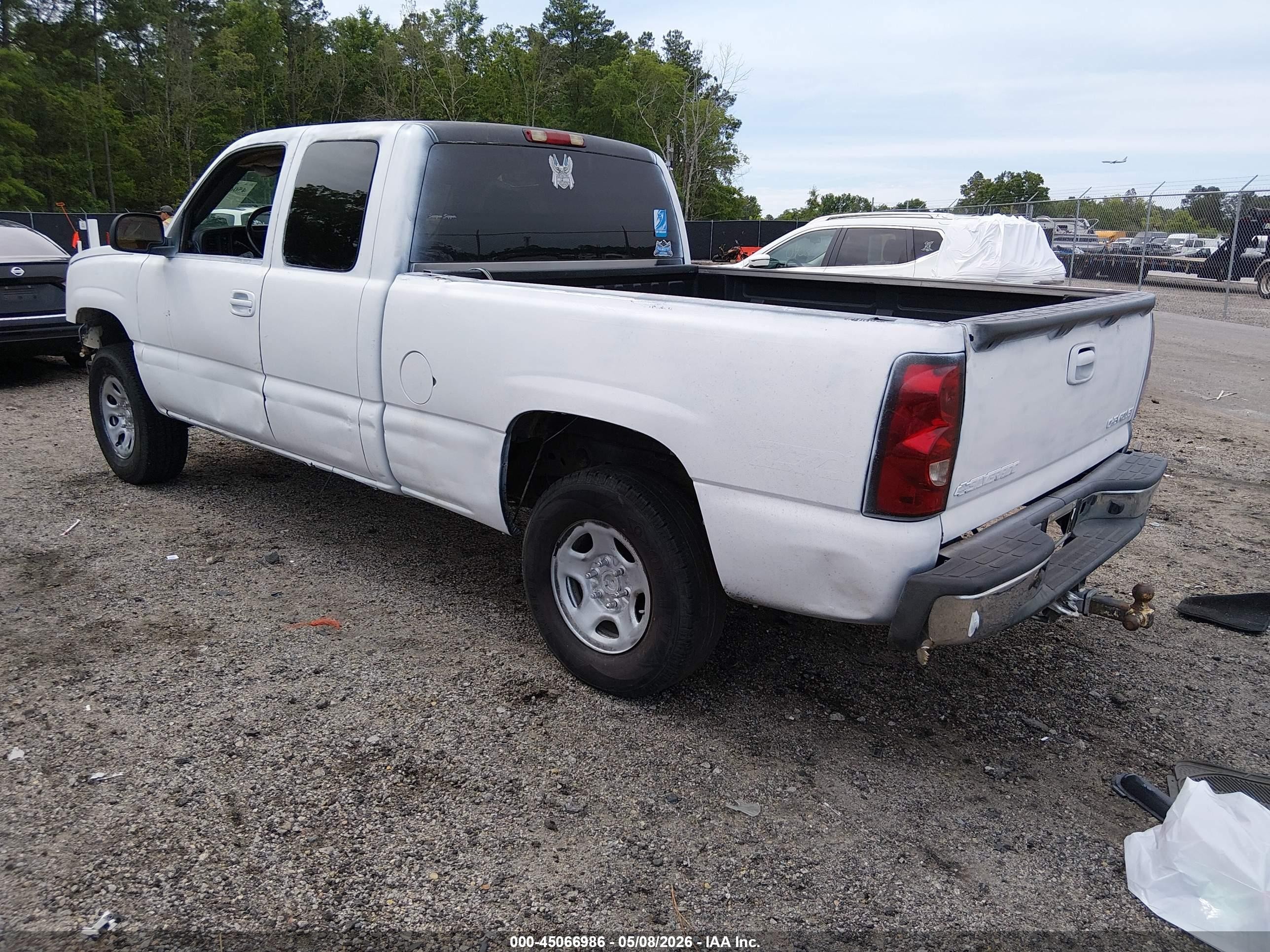 2005 Chevrolet Silverado 1500 Z71 Белый vin: 1GCEK19ZX5Z170120