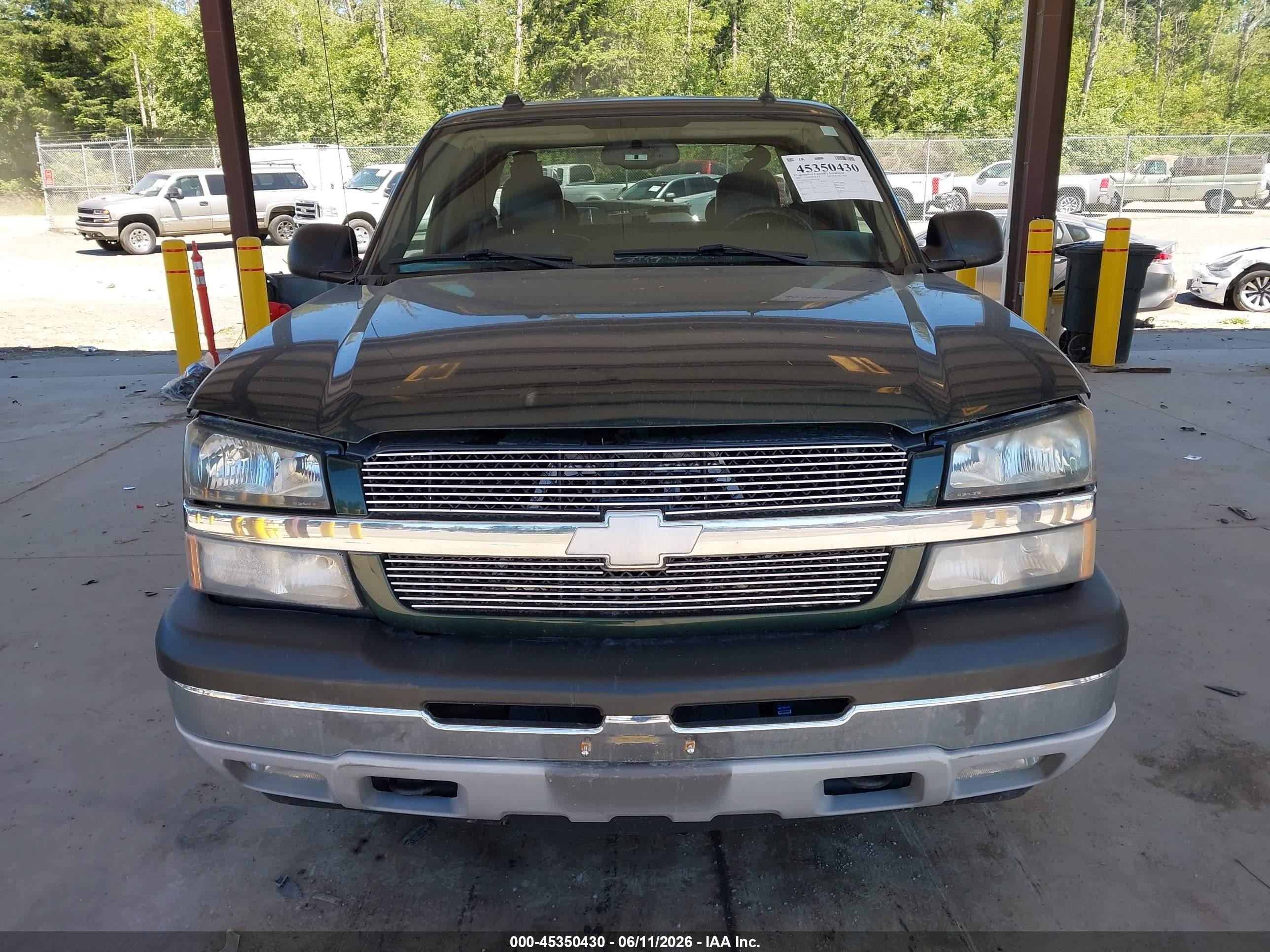 2005 Chevrolet Silverado 1500 Z71 Green vin: 1GCEK19ZX5Z253580