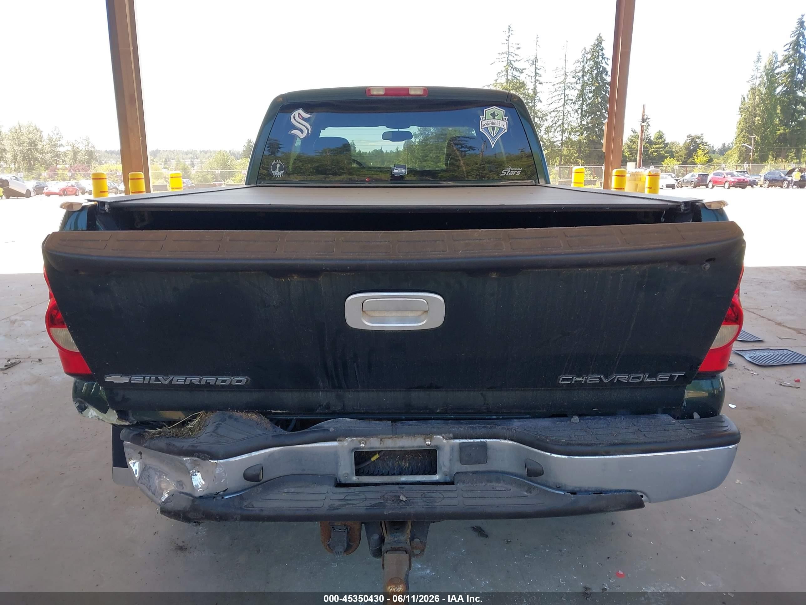 2005 Chevrolet Silverado 1500 Z71 Green vin: 1GCEK19ZX5Z253580