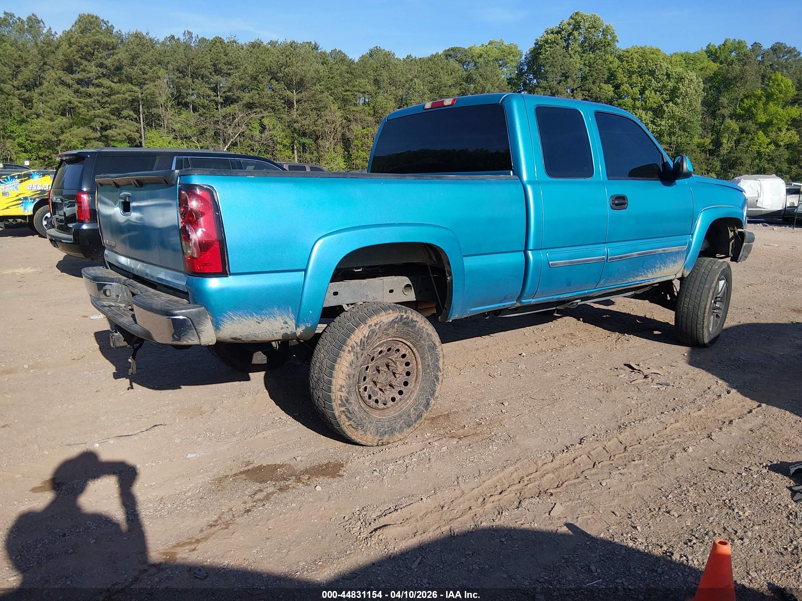 2006 Chevrolet Silverado 1500 Lt1 Blue vin: 1GCEK19ZX6Z277668