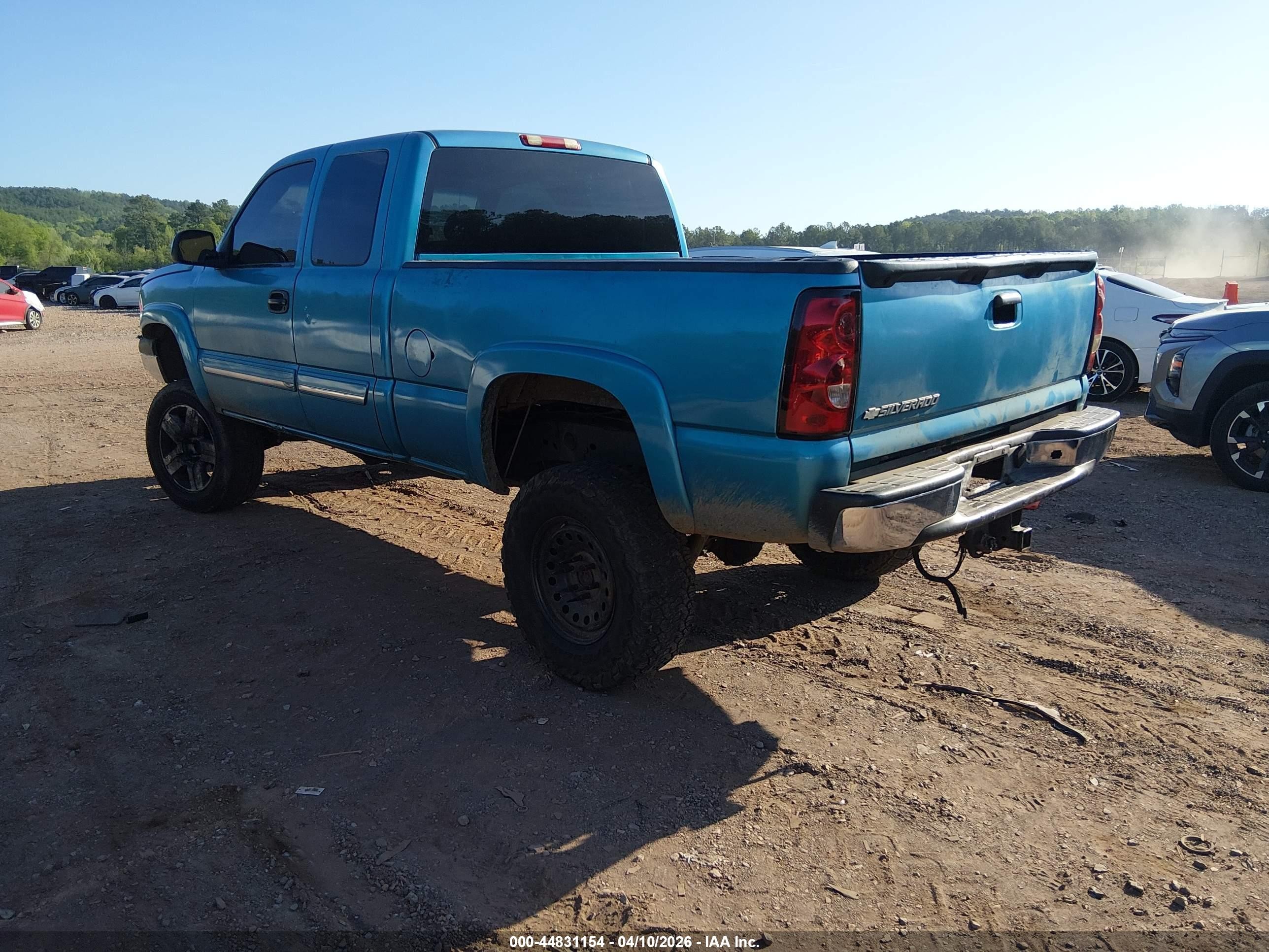 2006 Chevrolet Silverado 1500 Lt1 Blue vin: 1GCEK19ZX6Z277668