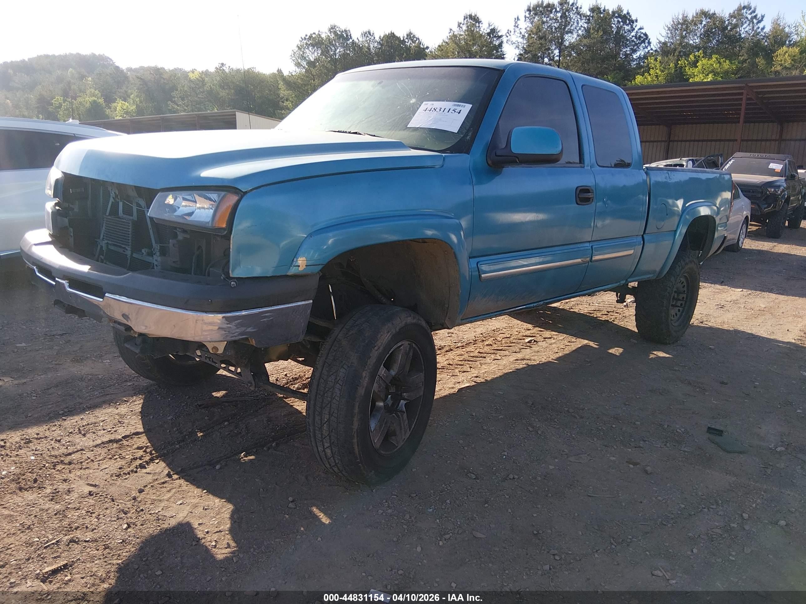 2006 Chevrolet Silverado 1500 Lt1 Blue vin: 1GCEK19ZX6Z277668