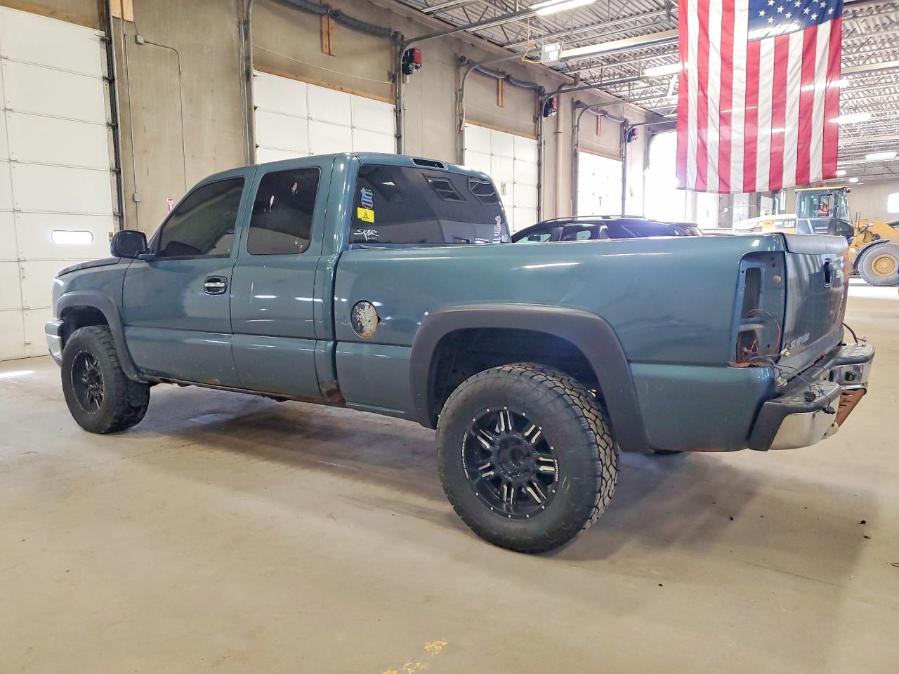 2007 Chevrolet Silverado K1500 Classic Blue vin: 1GCEK19ZX7E120330