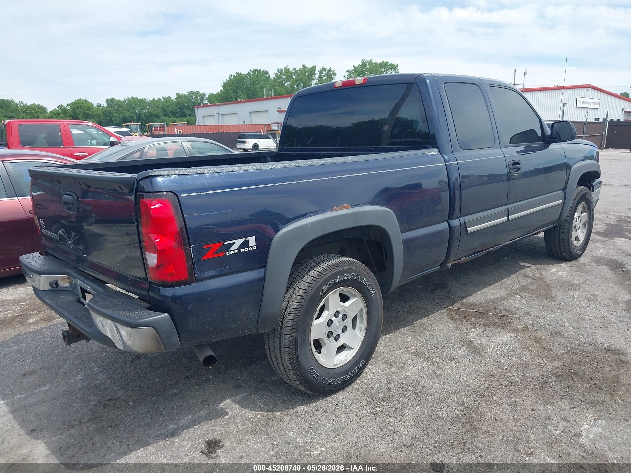2007 Chevrolet Silverado 1500 Classic Lt2 Синий vin: 1GCEK19ZX7Z195151