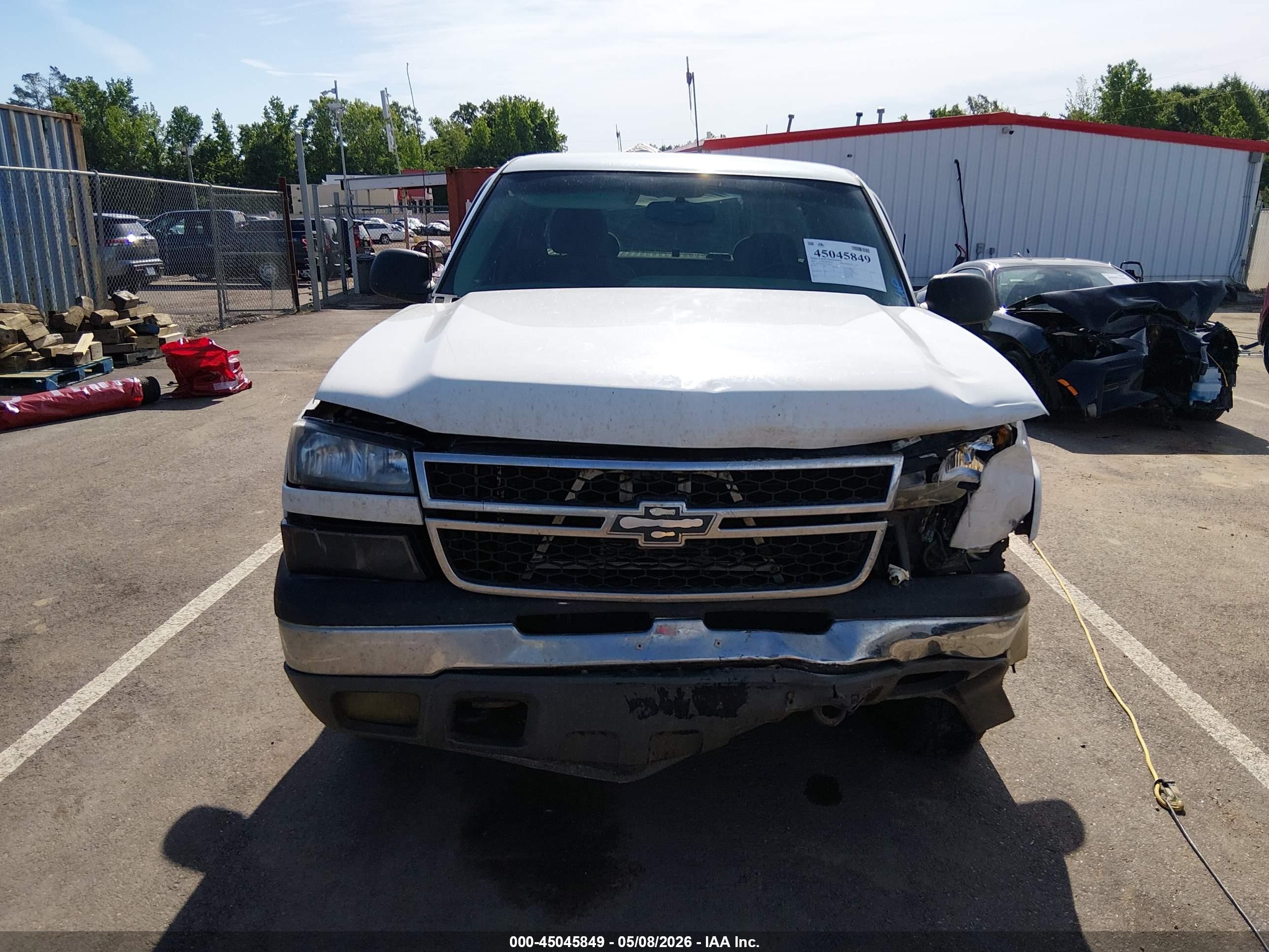 2007 Chevrolet Silverado 1500 Classic Lt1 White vin: 1GCEK19ZX7Z205015
