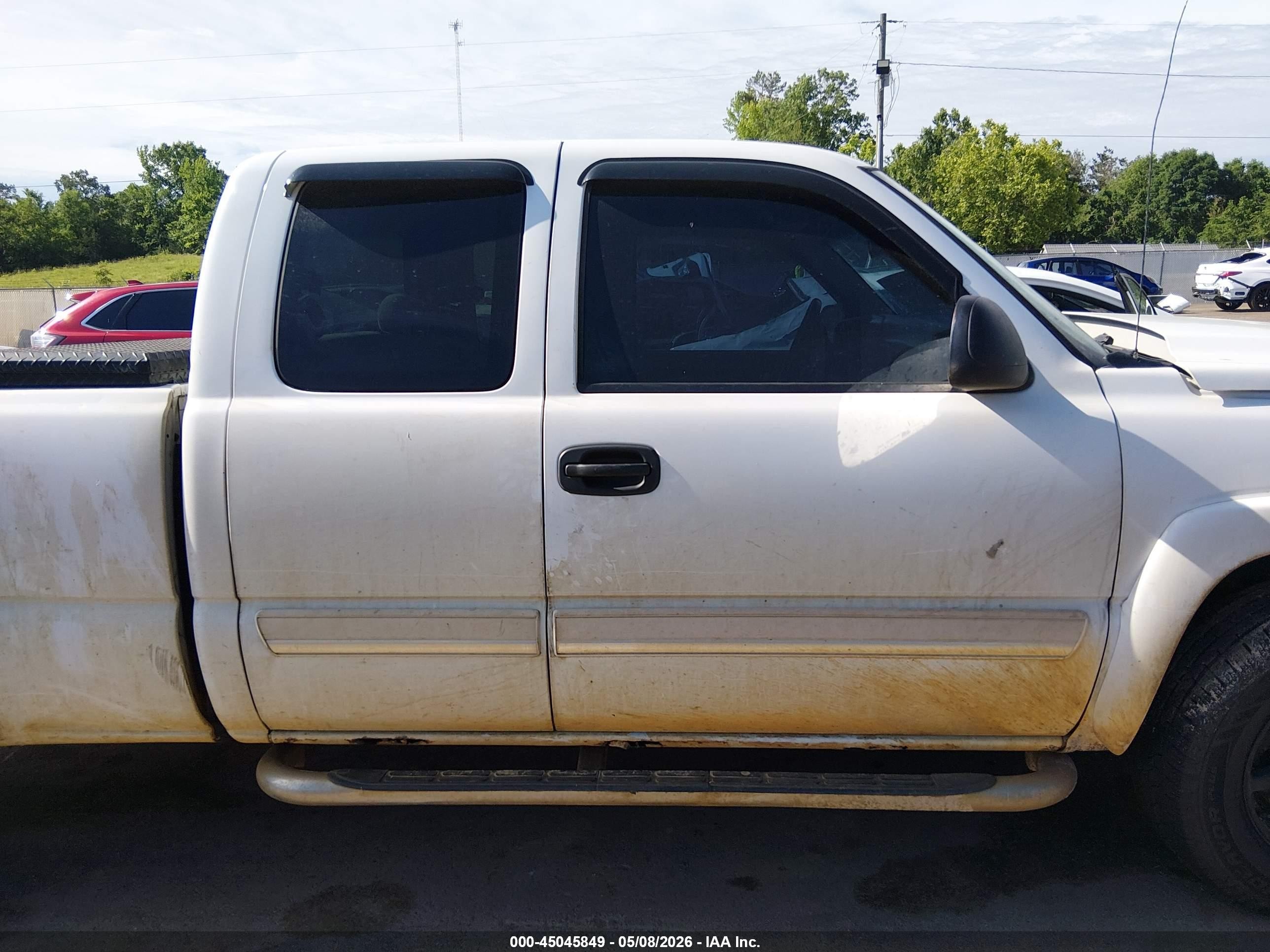 2007 Chevrolet Silverado 1500 Classic Lt1 White vin: 1GCEK19ZX7Z205015
