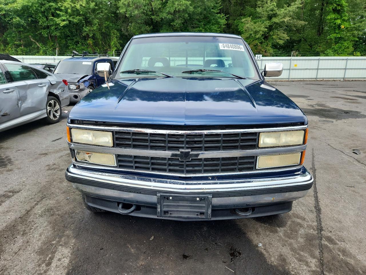 1993 Chevrolet Gmt-400 K1500 Blue vin: 1GCEK1FK8PZ143267