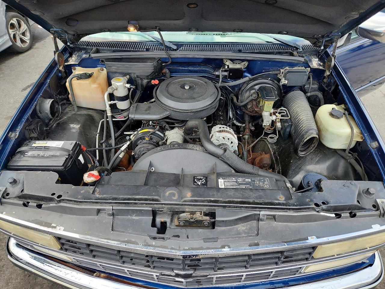 1993 Chevrolet Gmt-400 K1500 Blue vin: 1GCEK1FK8PZ143267