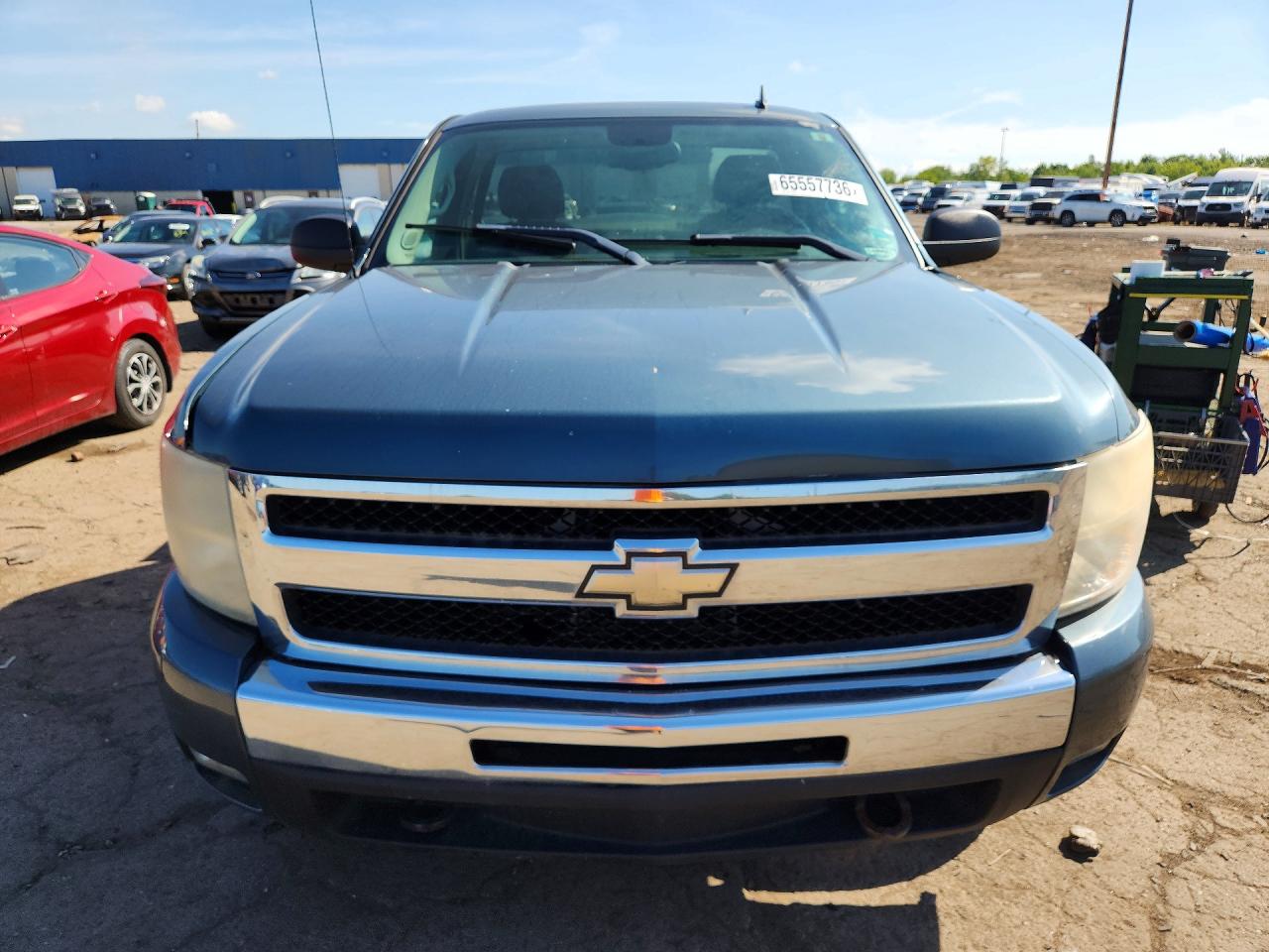 2009 Chevrolet Silverado K1500 Lt Blue vin: 1GCEK24J69Z122711