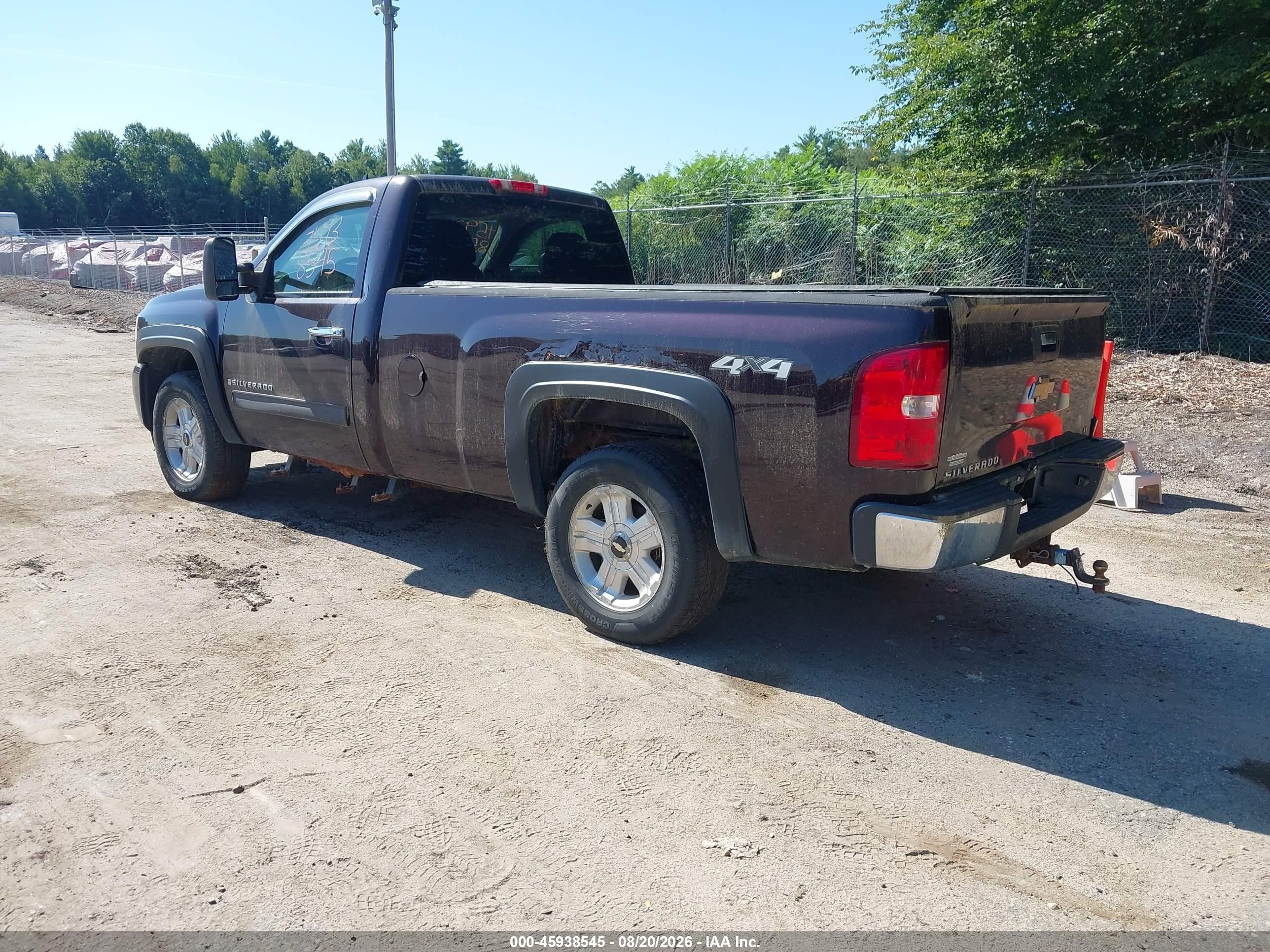 2009 Chevrolet Silverado 1500 Lt Burgundy vin: 1GCEK24JX9Z189652