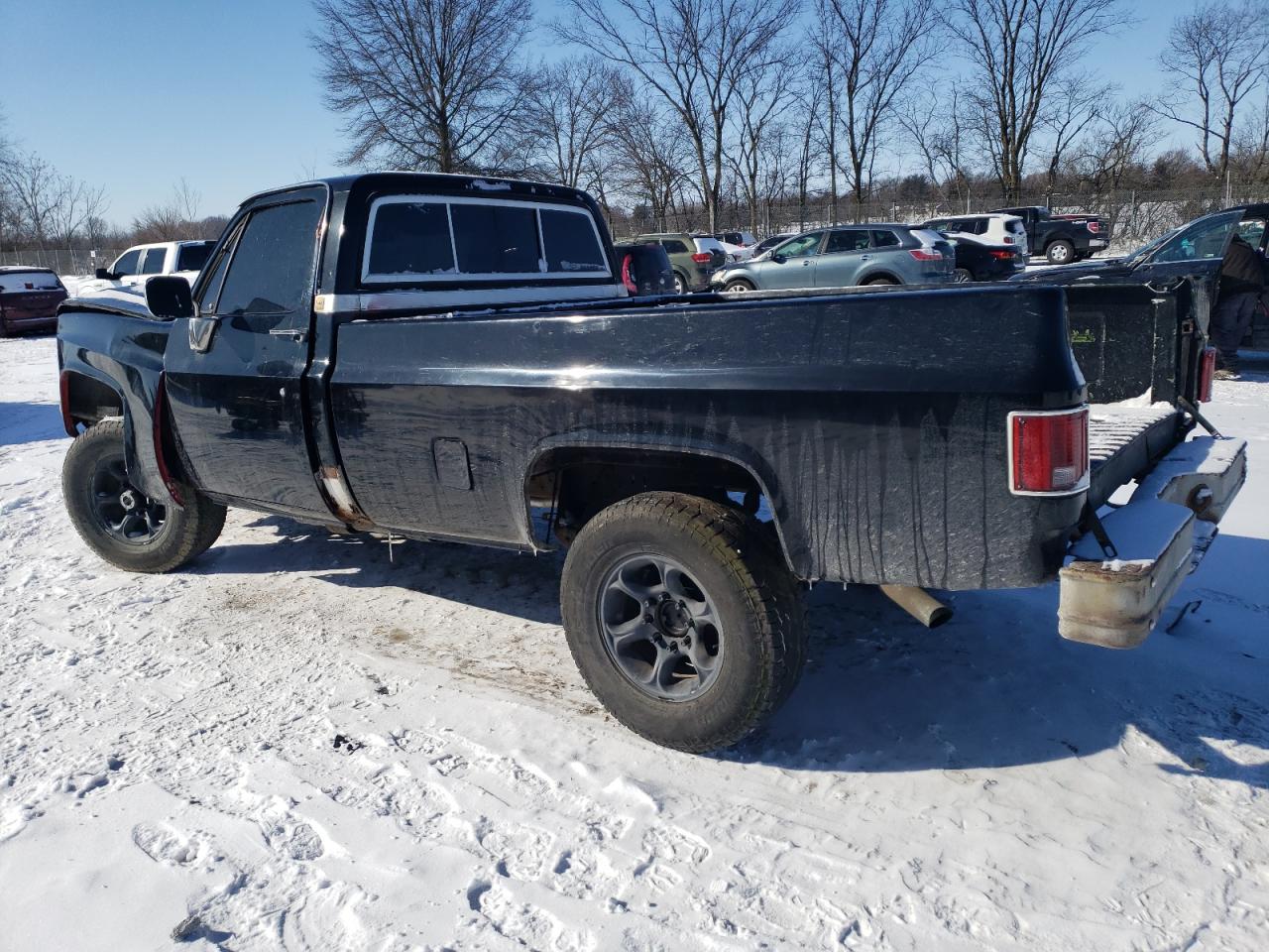 1985 Chevrolet K20  Black vin: 1GCEK24L6FF390737