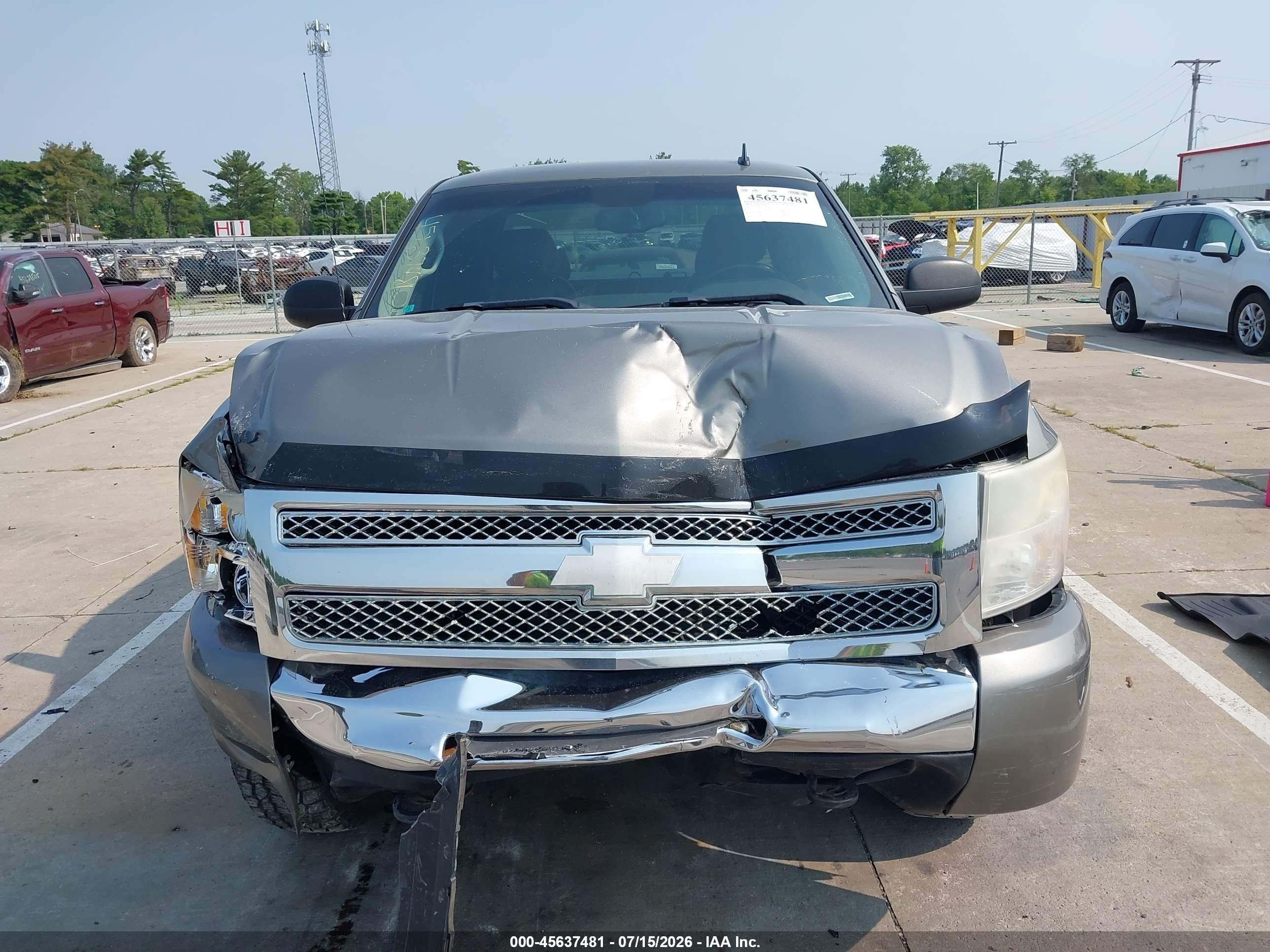 2009 Chevrolet Silverado 1500 Lt Gray vin: 1GCEK29009Z125880