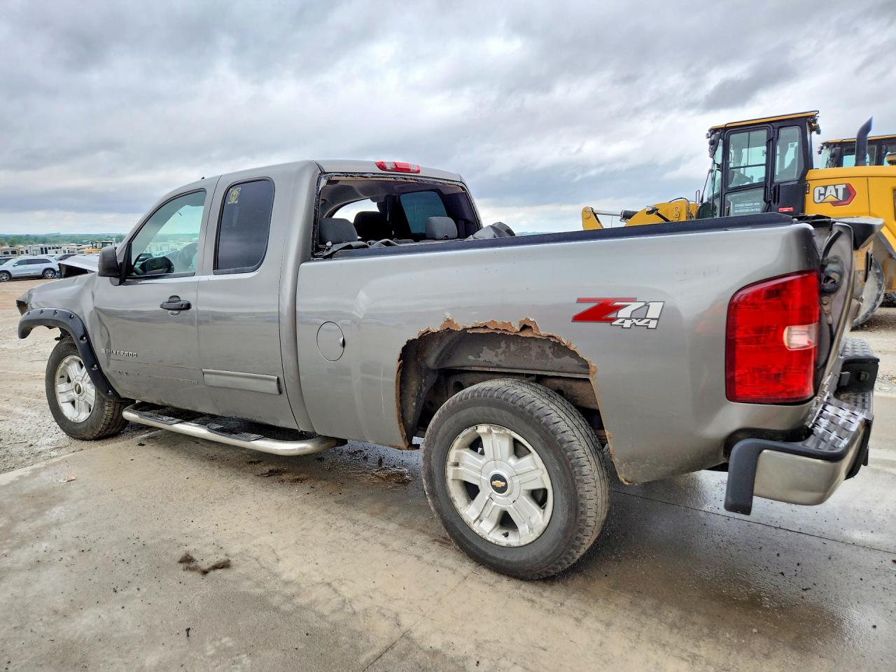 2009 Chevrolet Silverado K1500 Lt Серый vin: 1GCEK29009Z196724