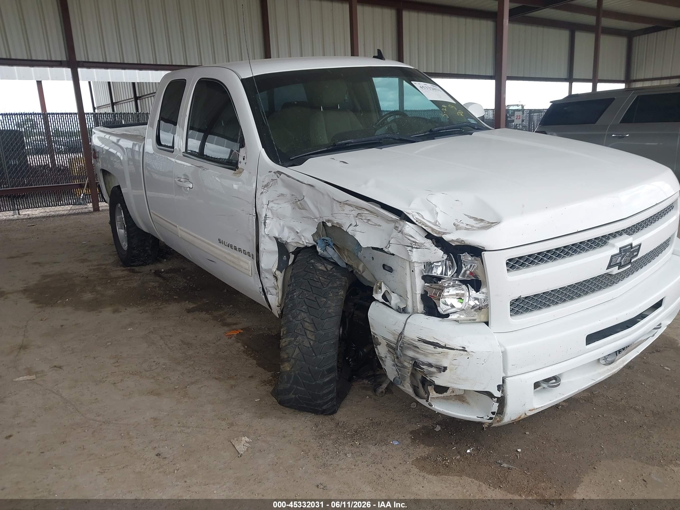 2009 Chevrolet Silverado 1500 Lt White vin: 1GCEK29009Z253486