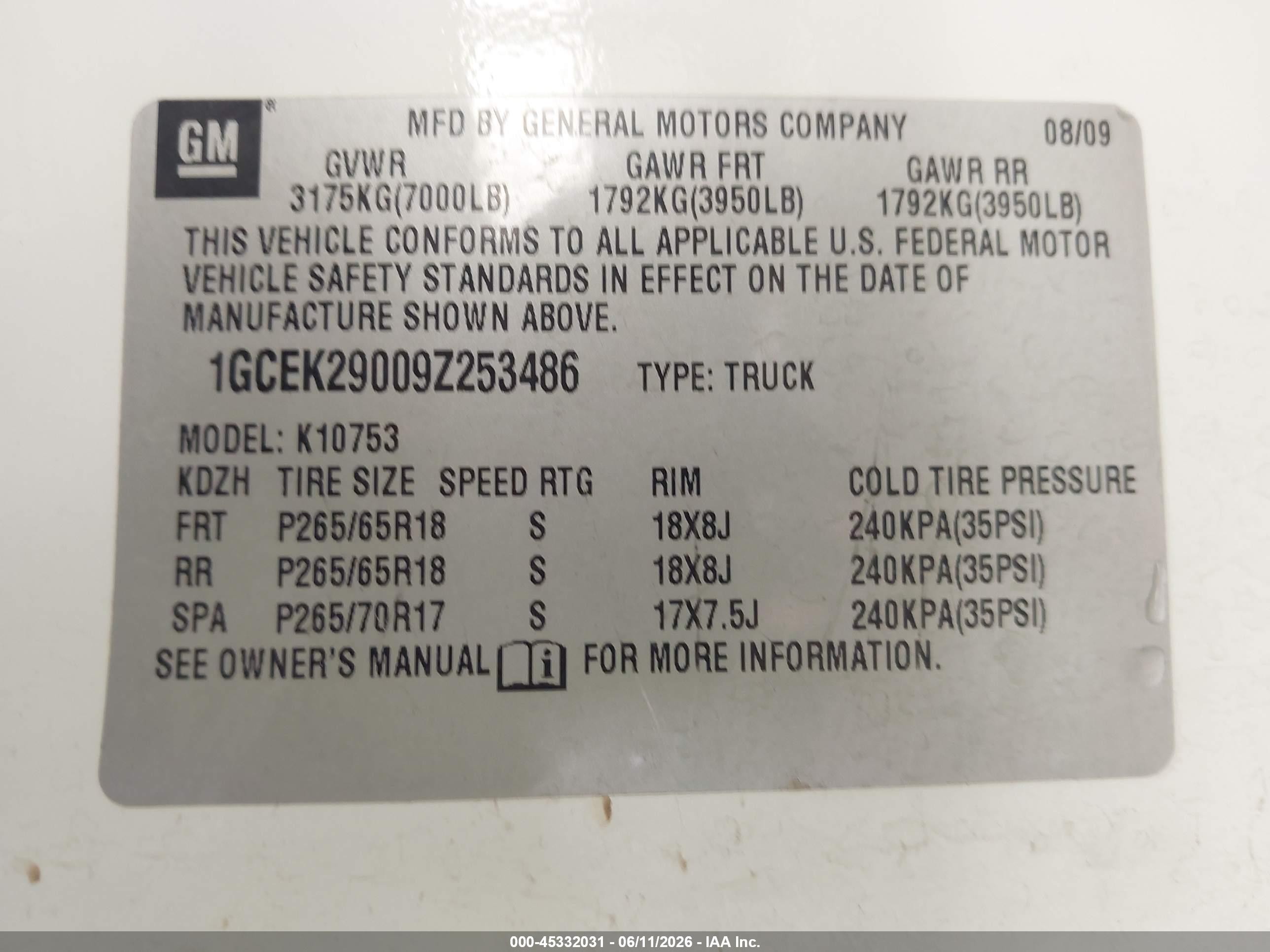 2009 Chevrolet Silverado 1500 Lt White vin: 1GCEK29009Z253486