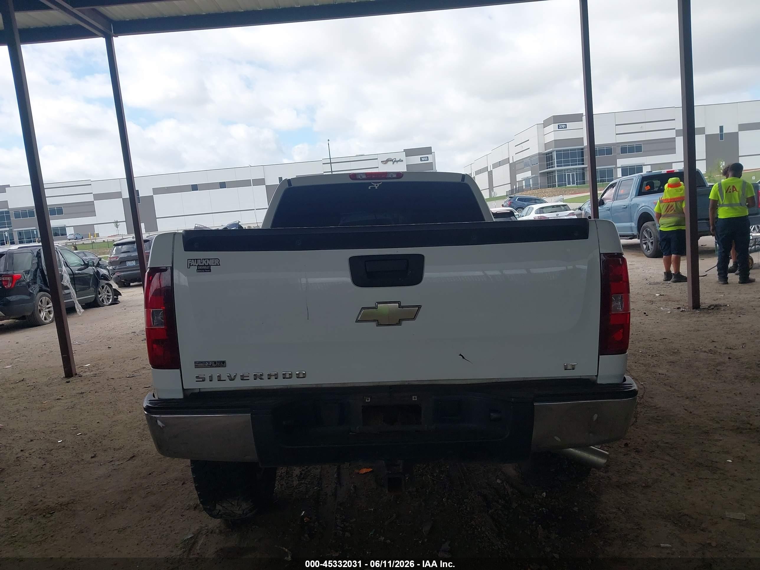 2009 Chevrolet Silverado 1500 Lt White vin: 1GCEK29009Z253486