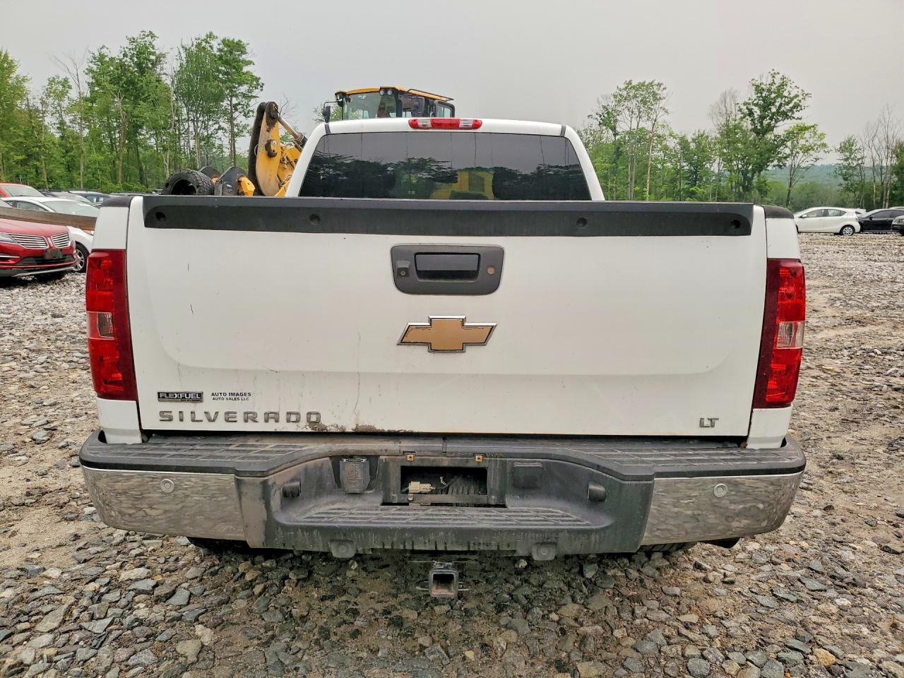 2009 Chevrolet Silverado K1500 Lt White vin: 1GCEK29009Z285760