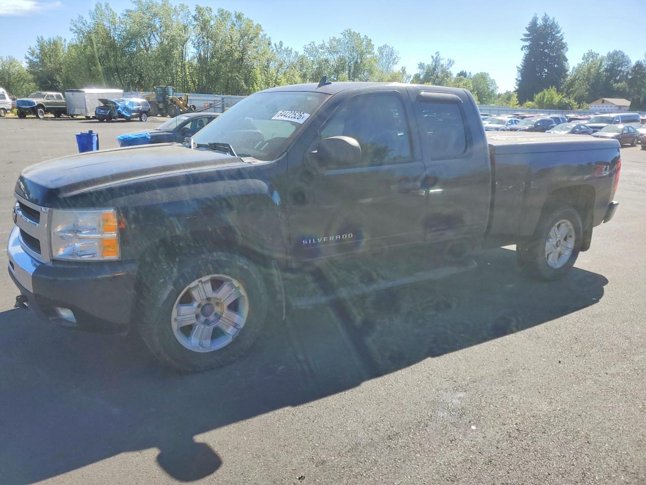 2009 Chevrolet Silverado K1500 Lt Black vin: 1GCEK29009Z285872