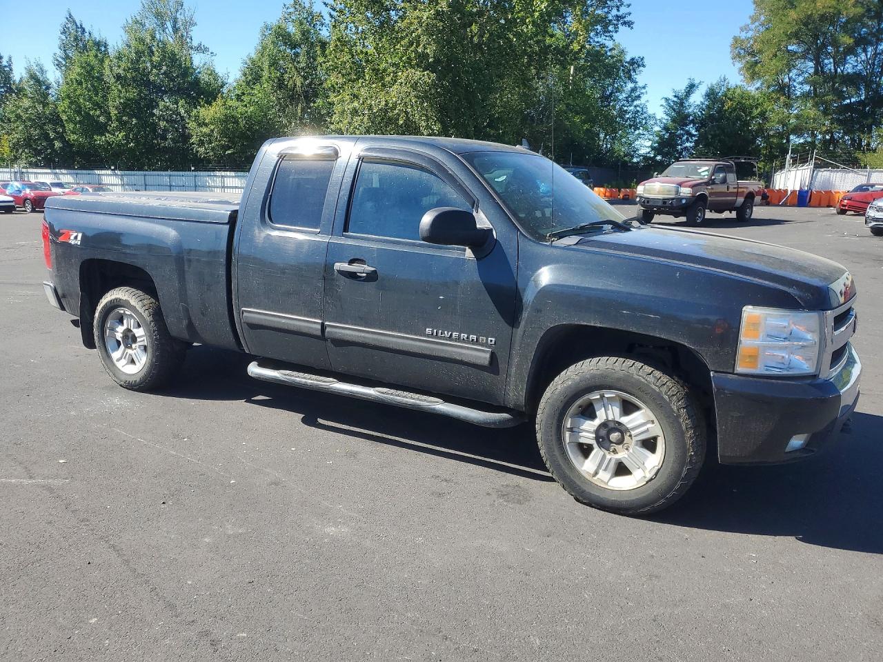 2009 Chevrolet Silverado K1500 Lt Black vin: 1GCEK29009Z285872
