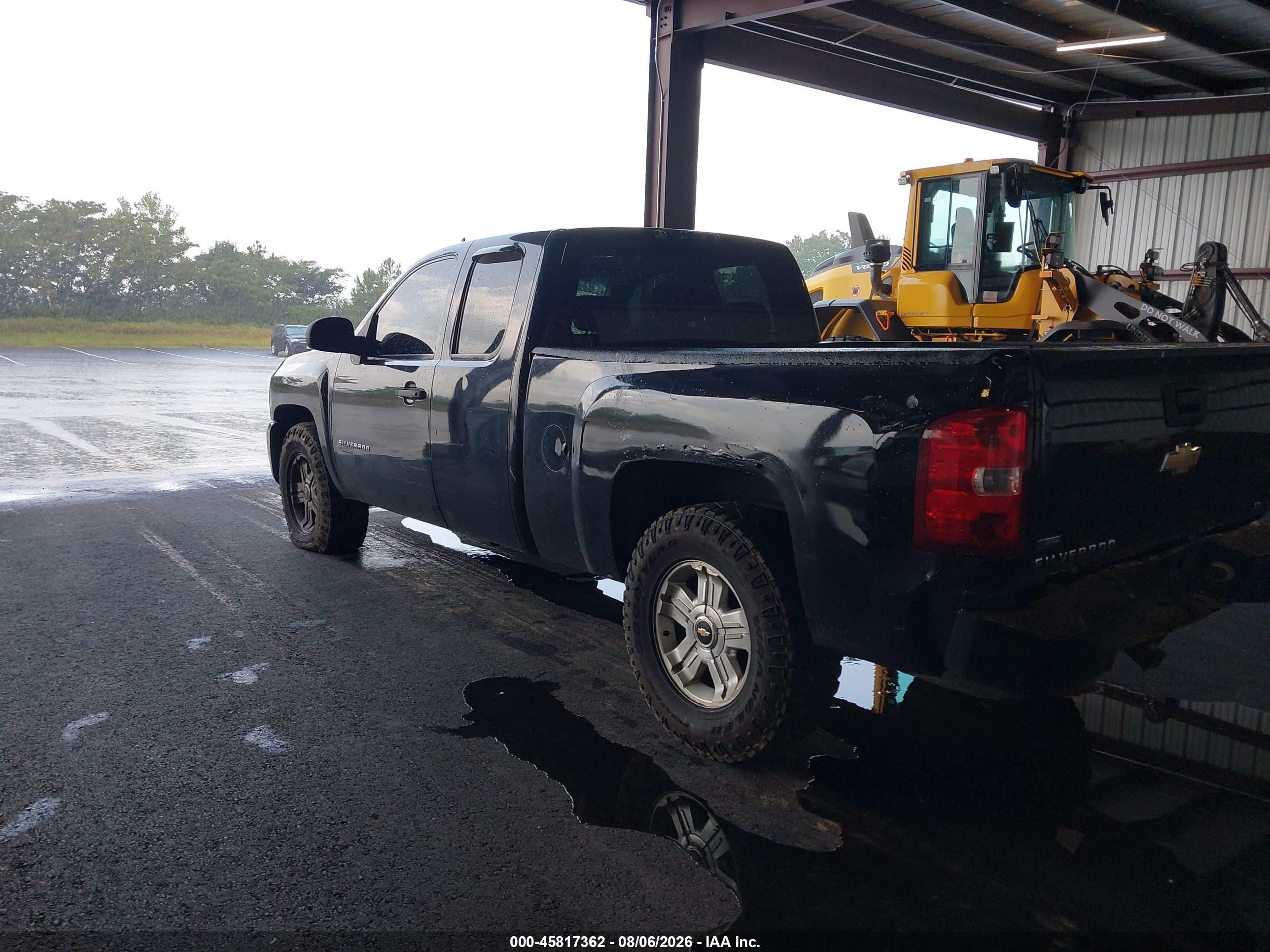 2009 Chevrolet Silverado 1500 Lt Black vin: 1GCEK29009Z288531