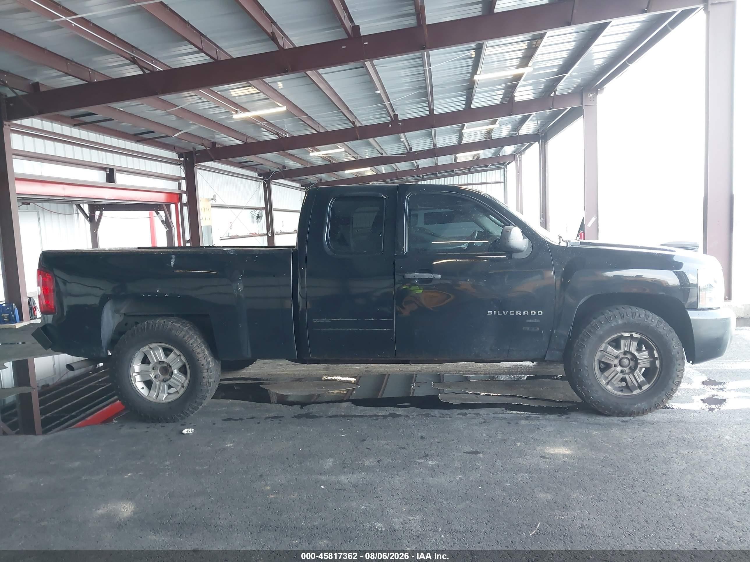 2009 Chevrolet Silverado 1500 Lt Black vin: 1GCEK29009Z288531